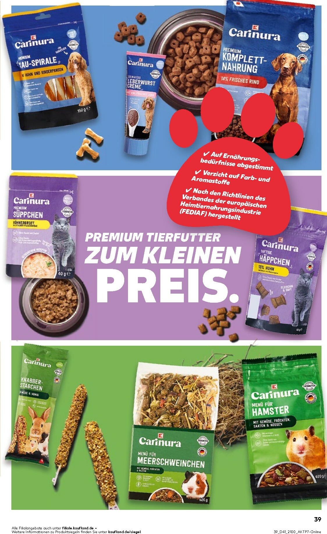 kaufland - Kaufland-Prospekt gültig vom 09.10. bis 15.10. - page: 39