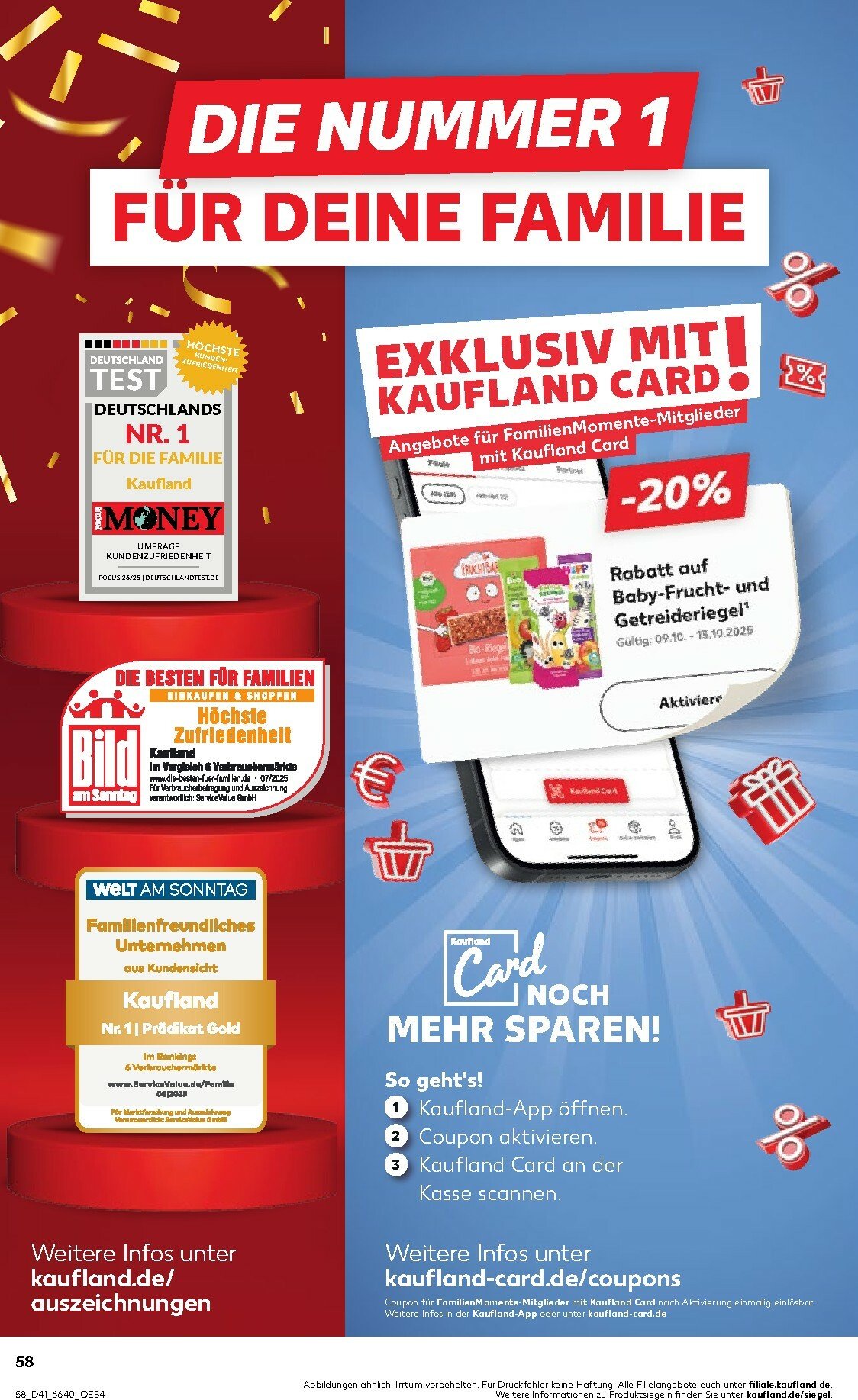 kaufland - Kaufland-Prospekt gültig vom 09.10. bis 15.10. - page: 58