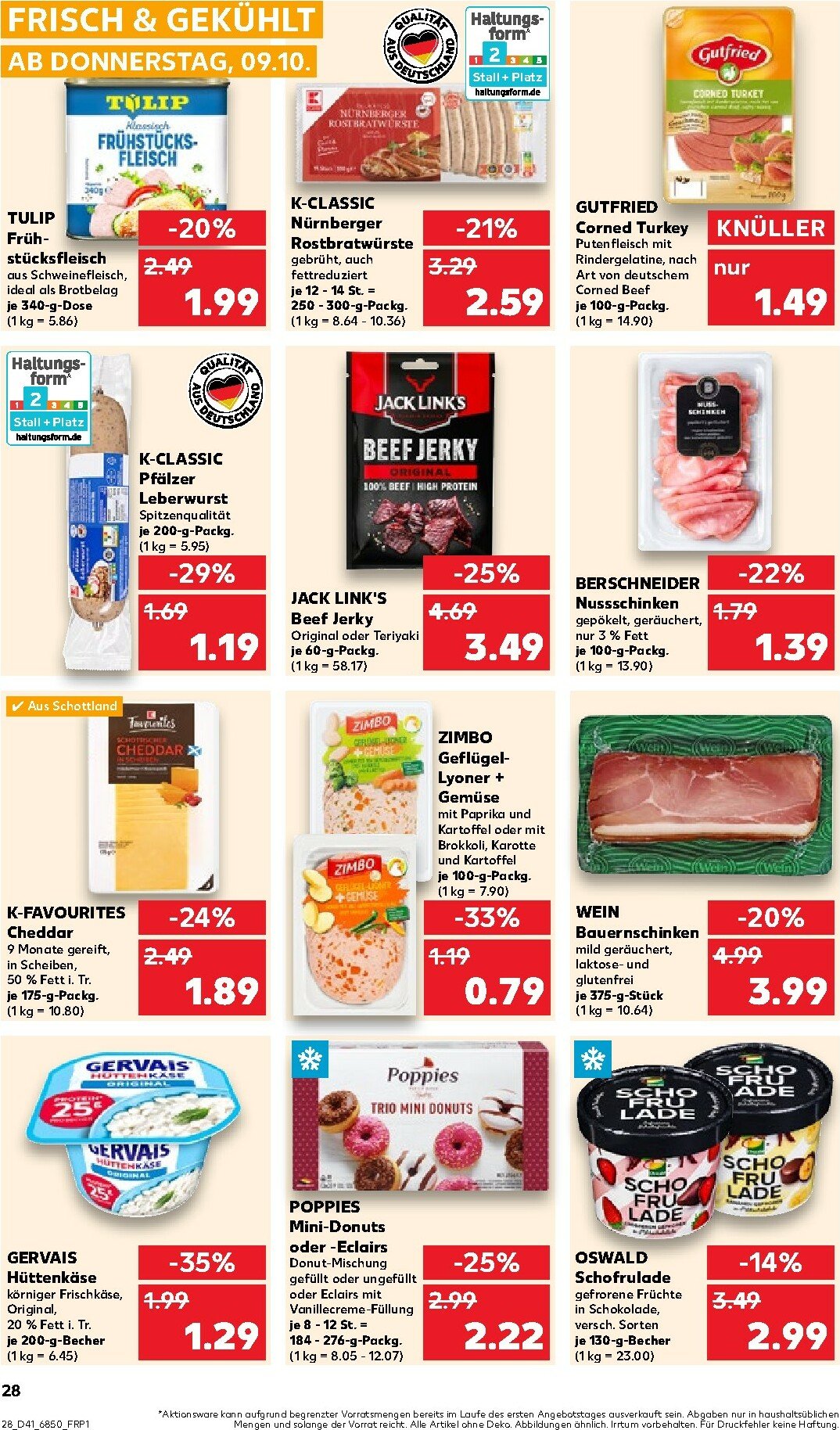 kaufland - Kaufland-Prospekt gültig vom 09.10. bis 15.10. - page: 28