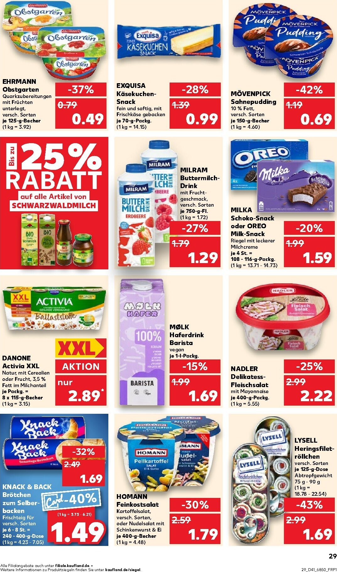 kaufland - Kaufland-Prospekt gültig vom 09.10. bis 15.10. - page: 29