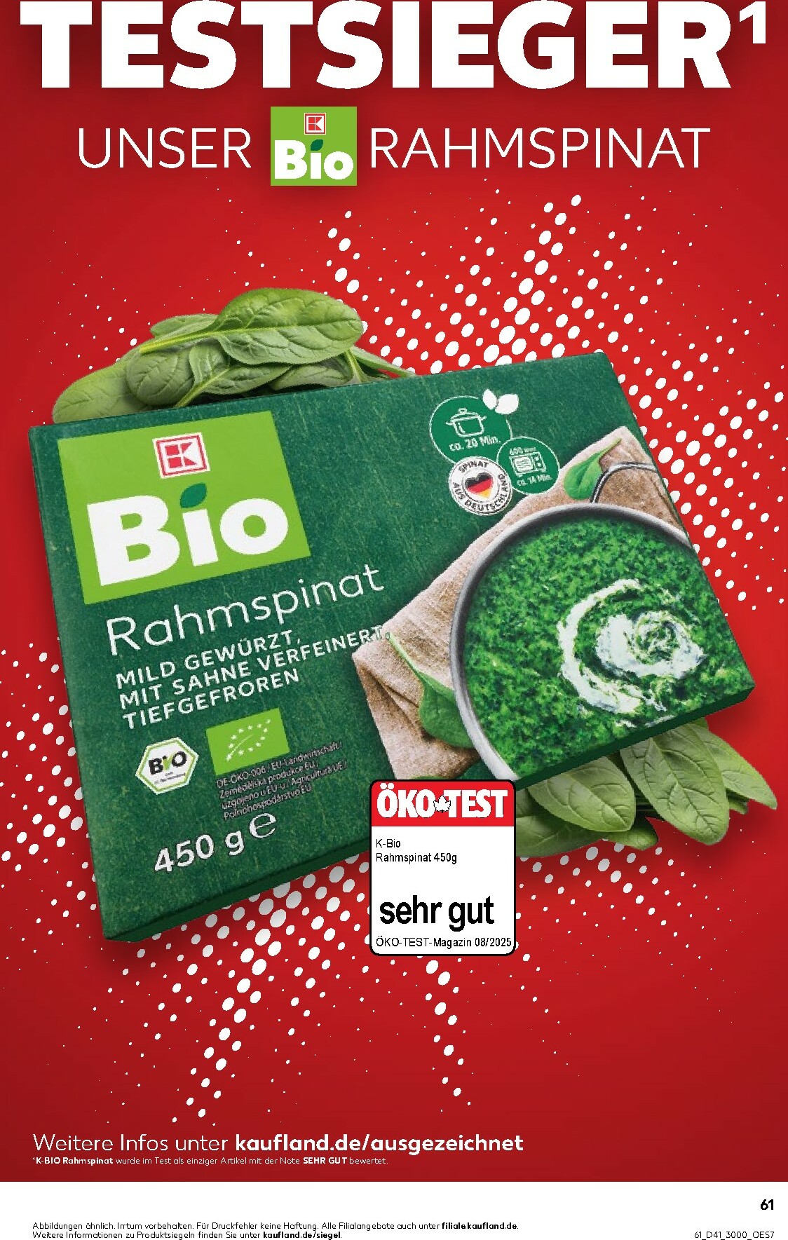 kaufland - Kaufland-Prospekt gültig vom 09.10. bis 15.10. - page: 61