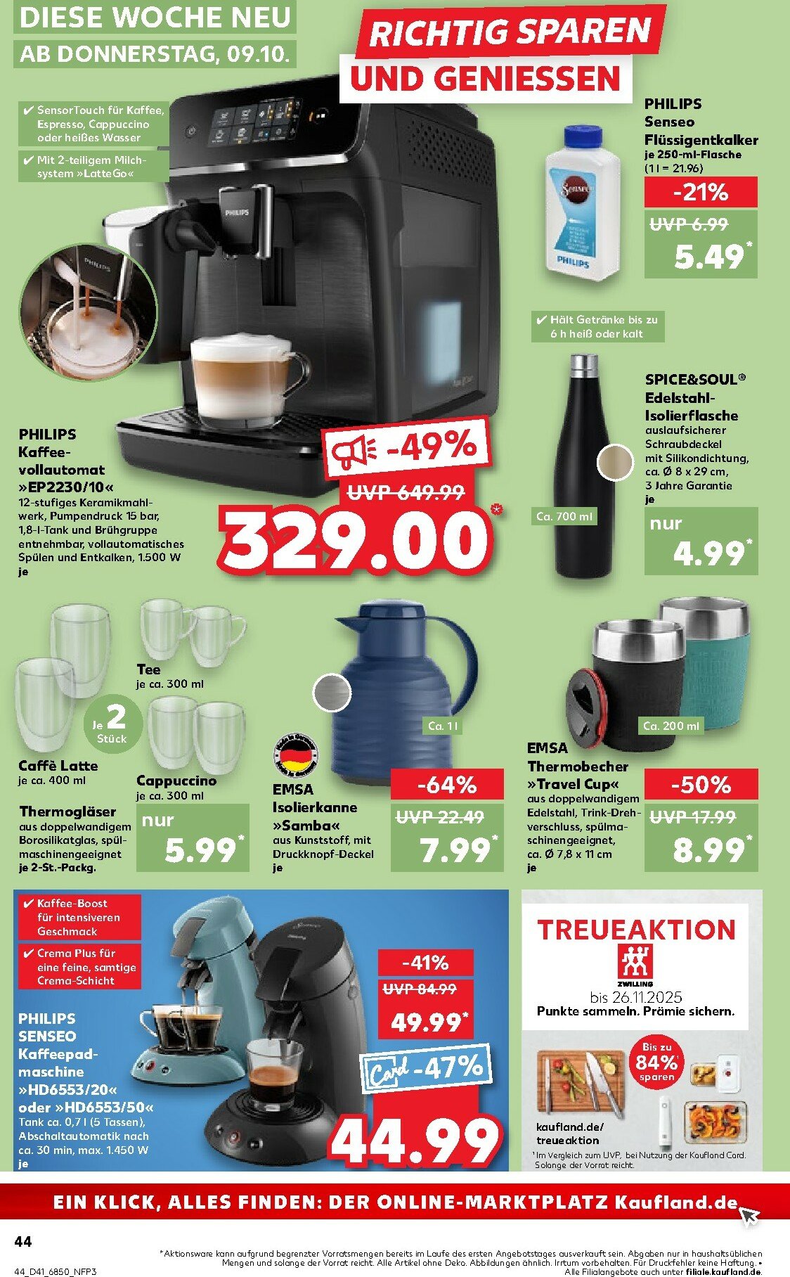 kaufland - Kaufland-Prospekt gültig vom 09.10. bis 15.10. - page: 44