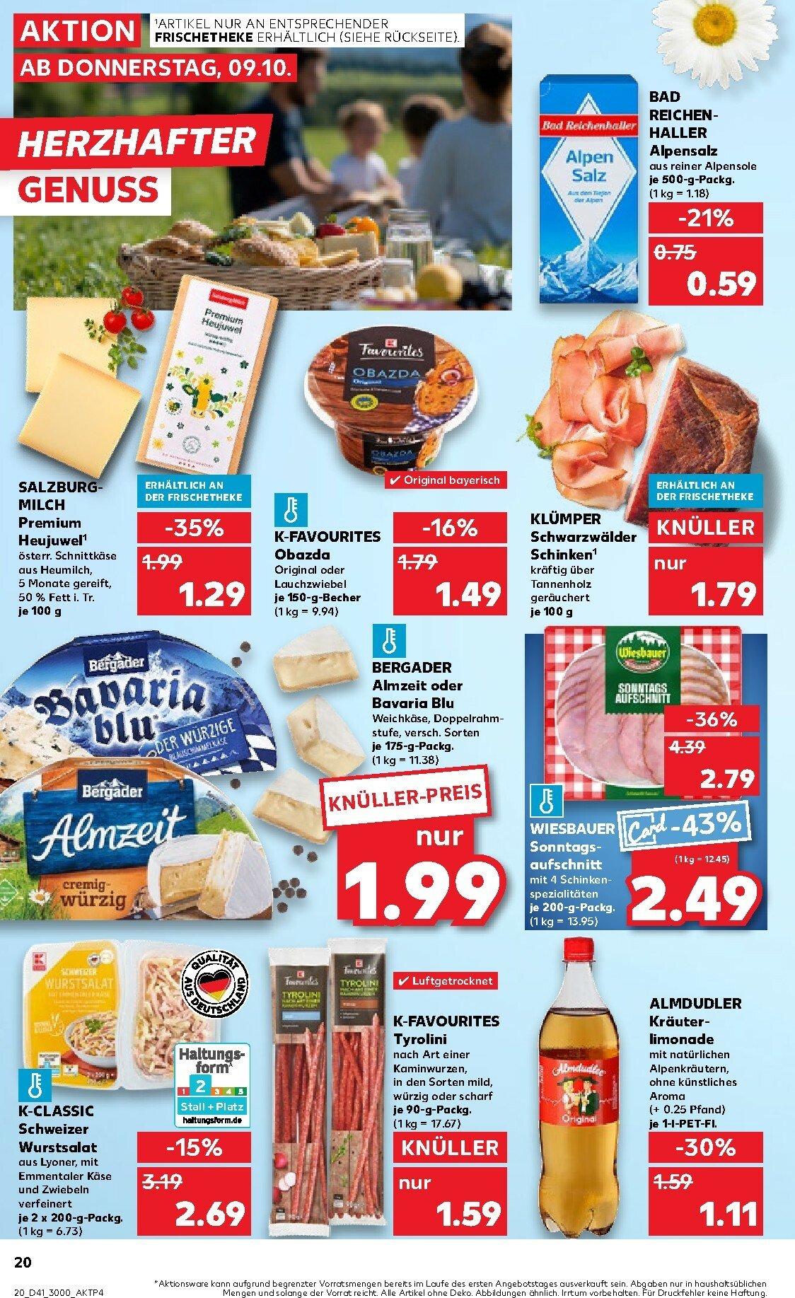 kaufland - Kaufland-Prospekt gültig vom 09.10. bis 15.10. - page: 20