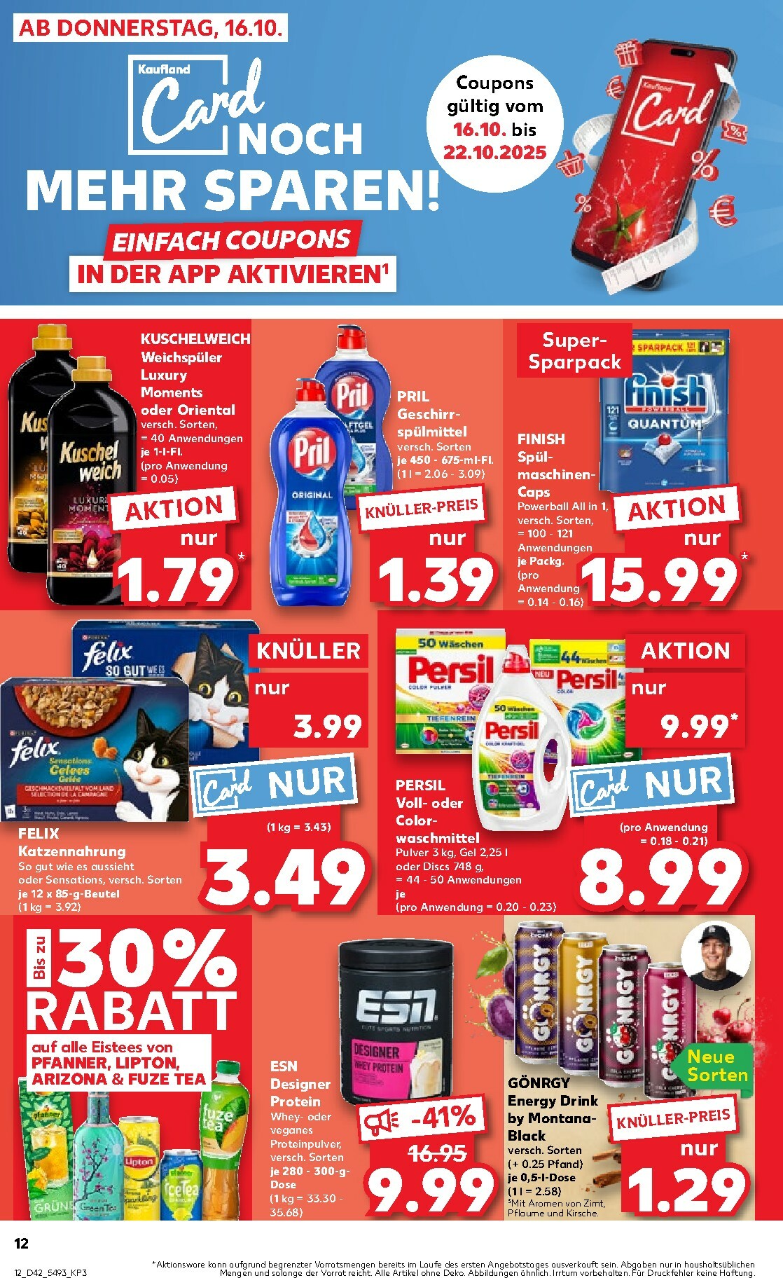 kaufland - Kaufland-Prospekt gültig vom 16.10. bis 22.10. - page: 12 kaufland - Kaufland-Prospekt gültig vom 16.10. bis 22.10. - page: 12