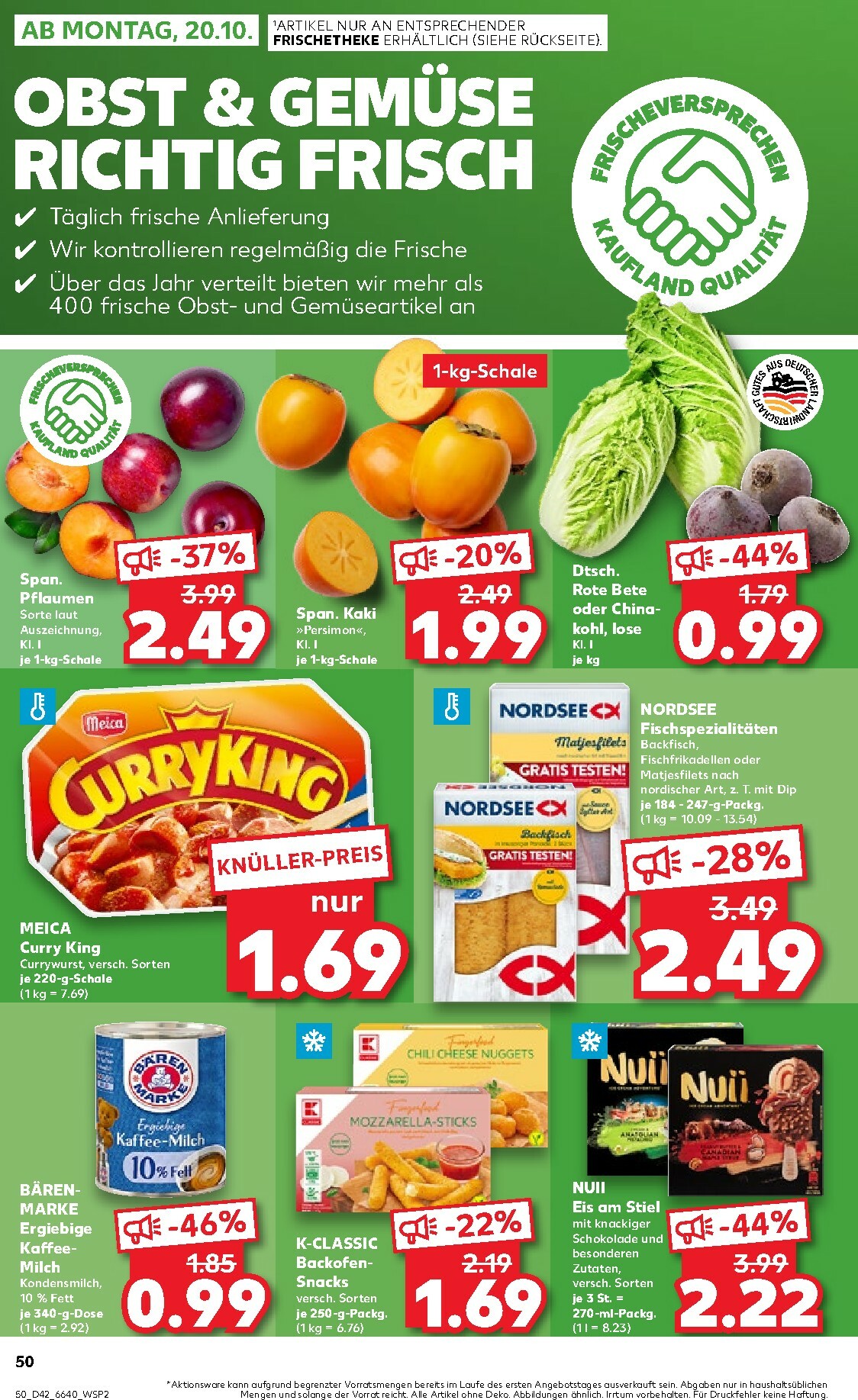 kaufland - Kaufland-Prospekt gültig vom 16.10. bis 22.10. - page: 50 kaufland - Kaufland-Prospekt gültig vom 16.10. bis 22.10. - page: 50