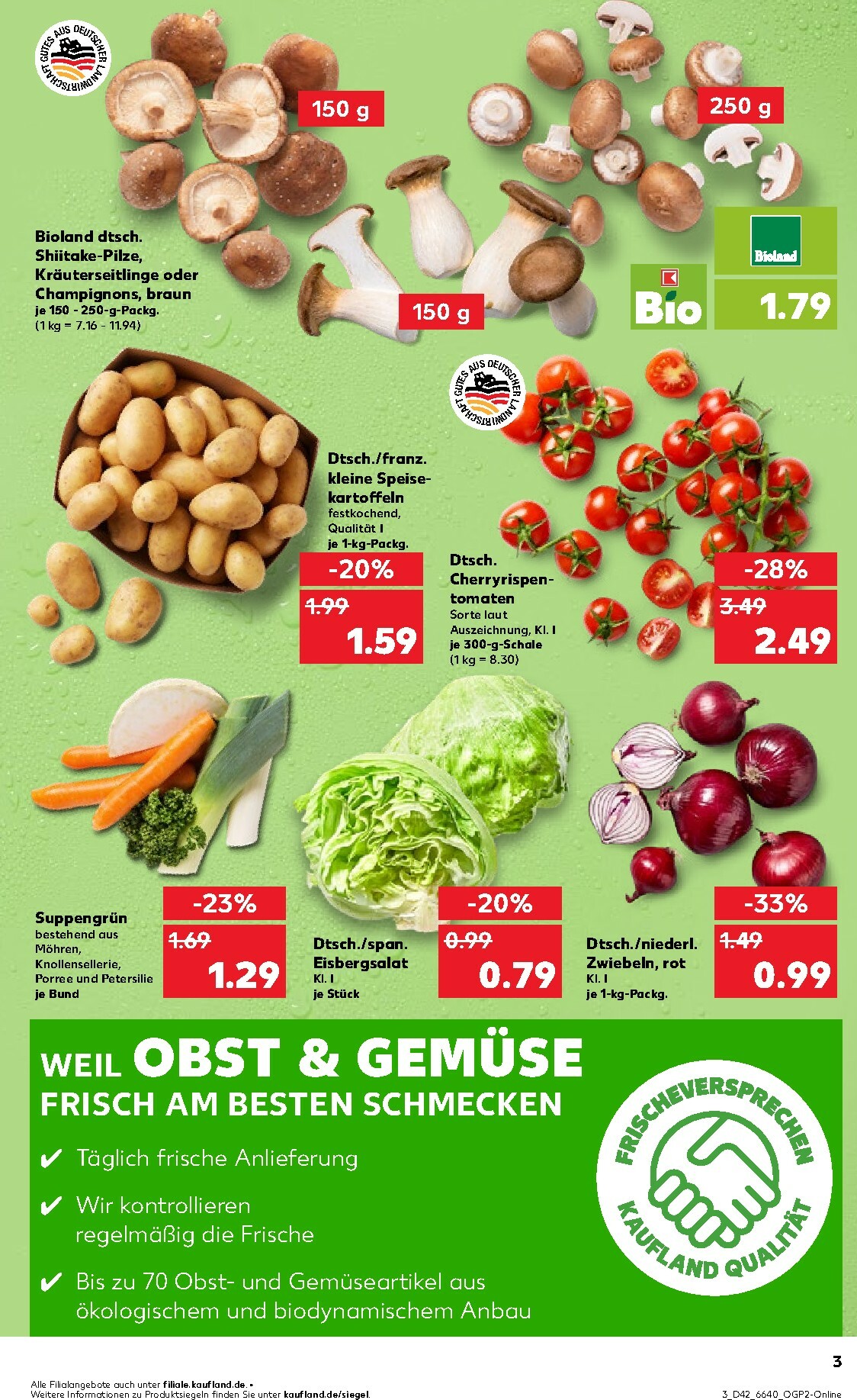 kaufland - Kaufland-Prospekt gültig vom 16.10. bis 22.10. - page: 3 kaufland - Kaufland-Prospekt gültig vom 16.10. bis 22.10. - page: 3