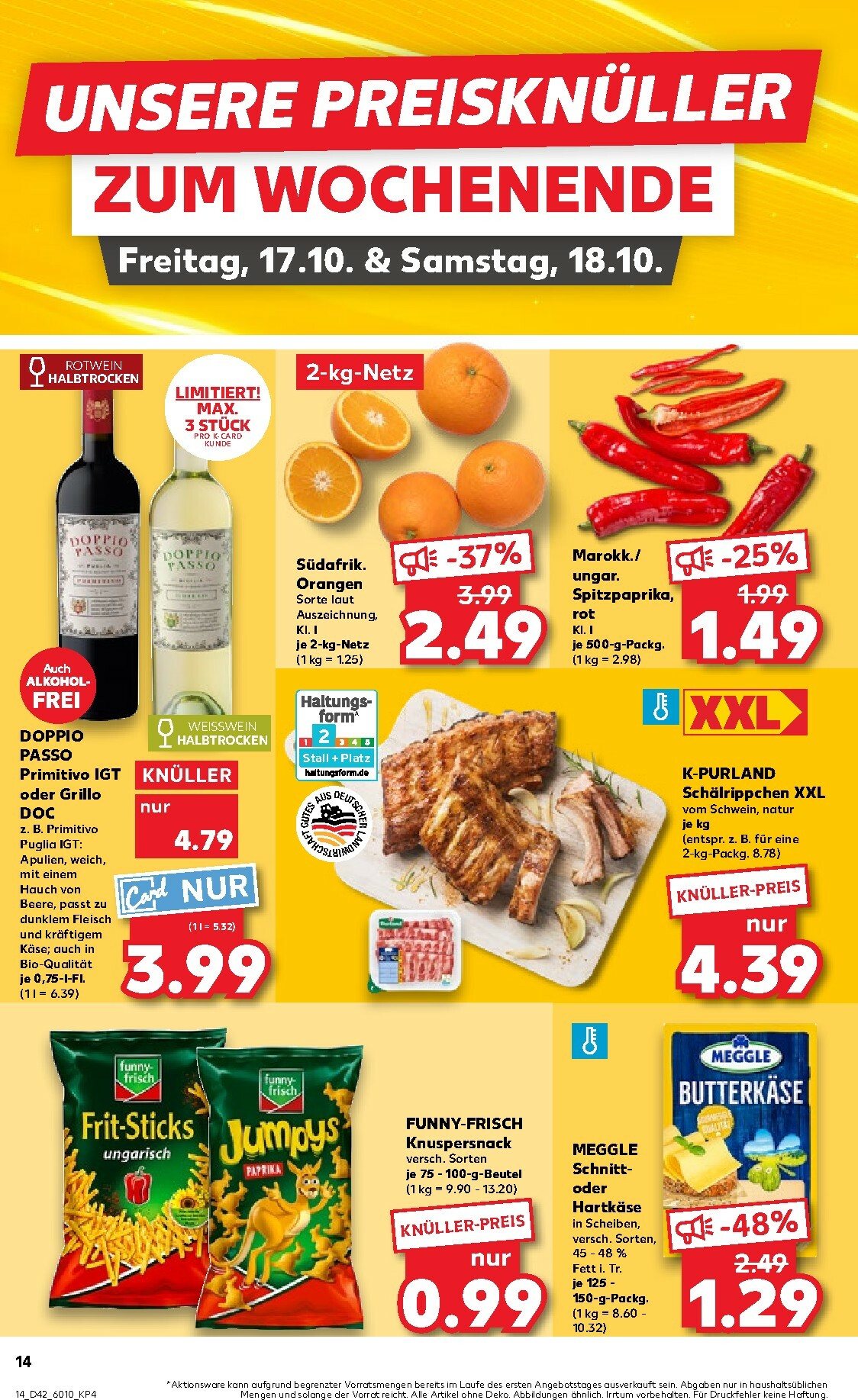 kaufland - Kaufland-Prospekt gültig vom 16.10. bis 22.10. - page: 14 kaufland - Kaufland-Prospekt gültig vom 16.10. bis 22.10. - page: 14