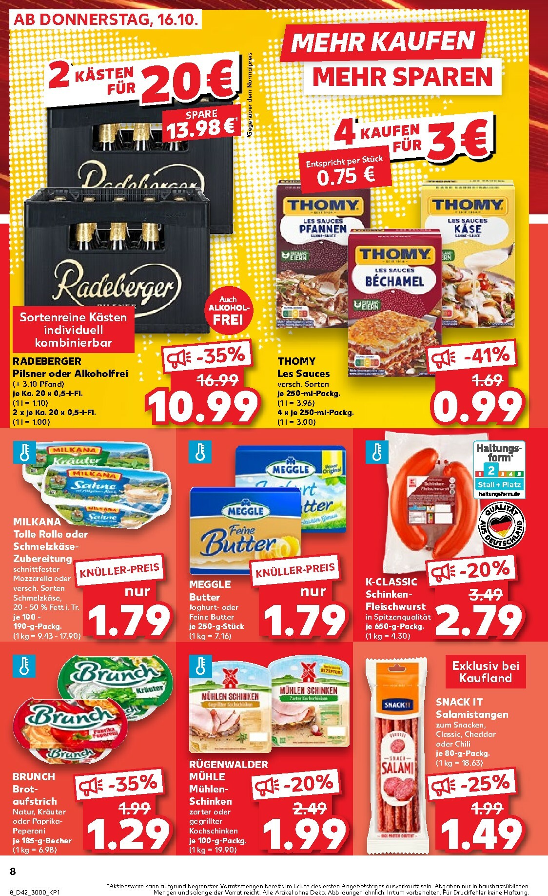 kaufland - Kaufland-Prospekt gültig vom 16.10. bis 22.10. - page: 8 kaufland - Kaufland-Prospekt gültig vom 16.10. bis 22.10. - page: 8