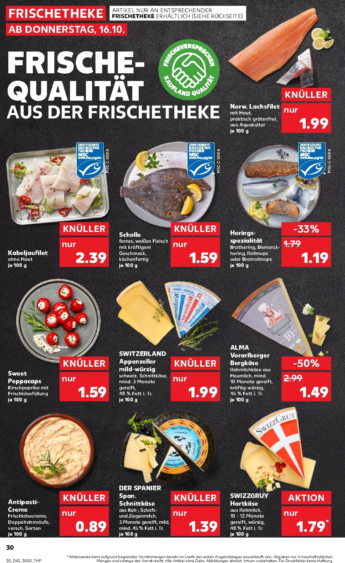 kaufland - Kaufland-Prospekt gültig vom 16.10. bis 22.10. - page: 30 kaufland - Kaufland-Prospekt gültig vom 16.10. bis 22.10. - page: 30