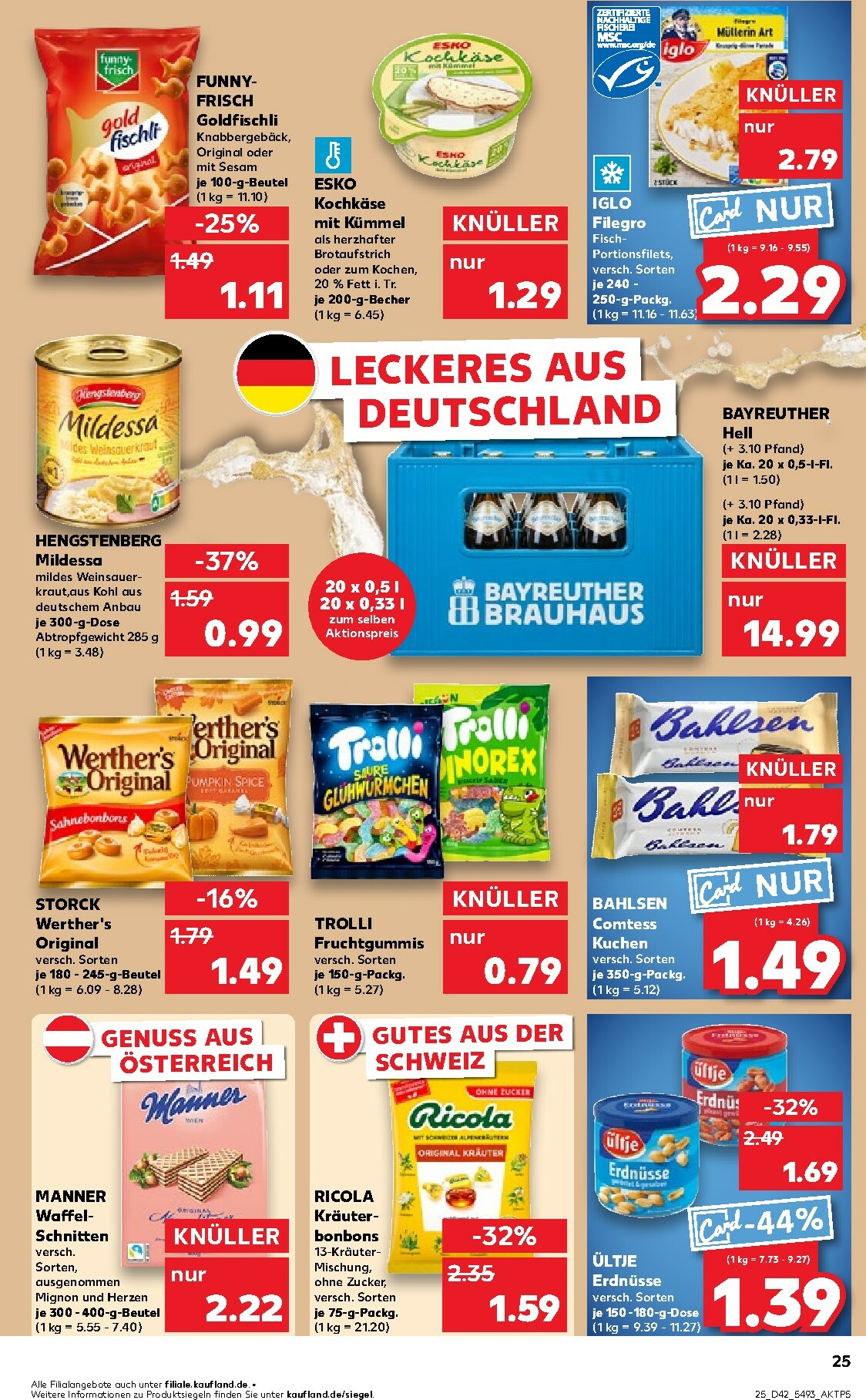kaufland - Kaufland-Prospekt gültig vom 16.10. bis 22.10. - page: 25 kaufland - Kaufland-Prospekt gültig vom 16.10. bis 22.10. - page: 25