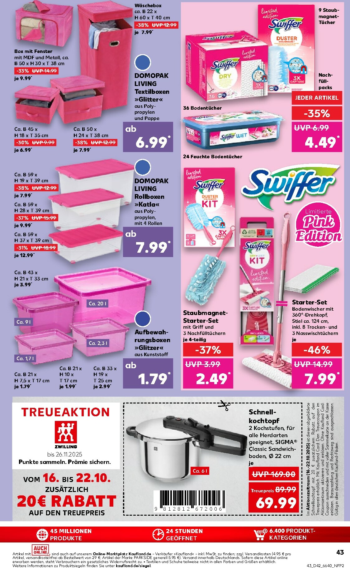 kaufland - Kaufland-Prospekt gültig vom 16.10. bis 22.10. - page: 43 kaufland - Kaufland-Prospekt gültig vom 16.10. bis 22.10. - page: 43