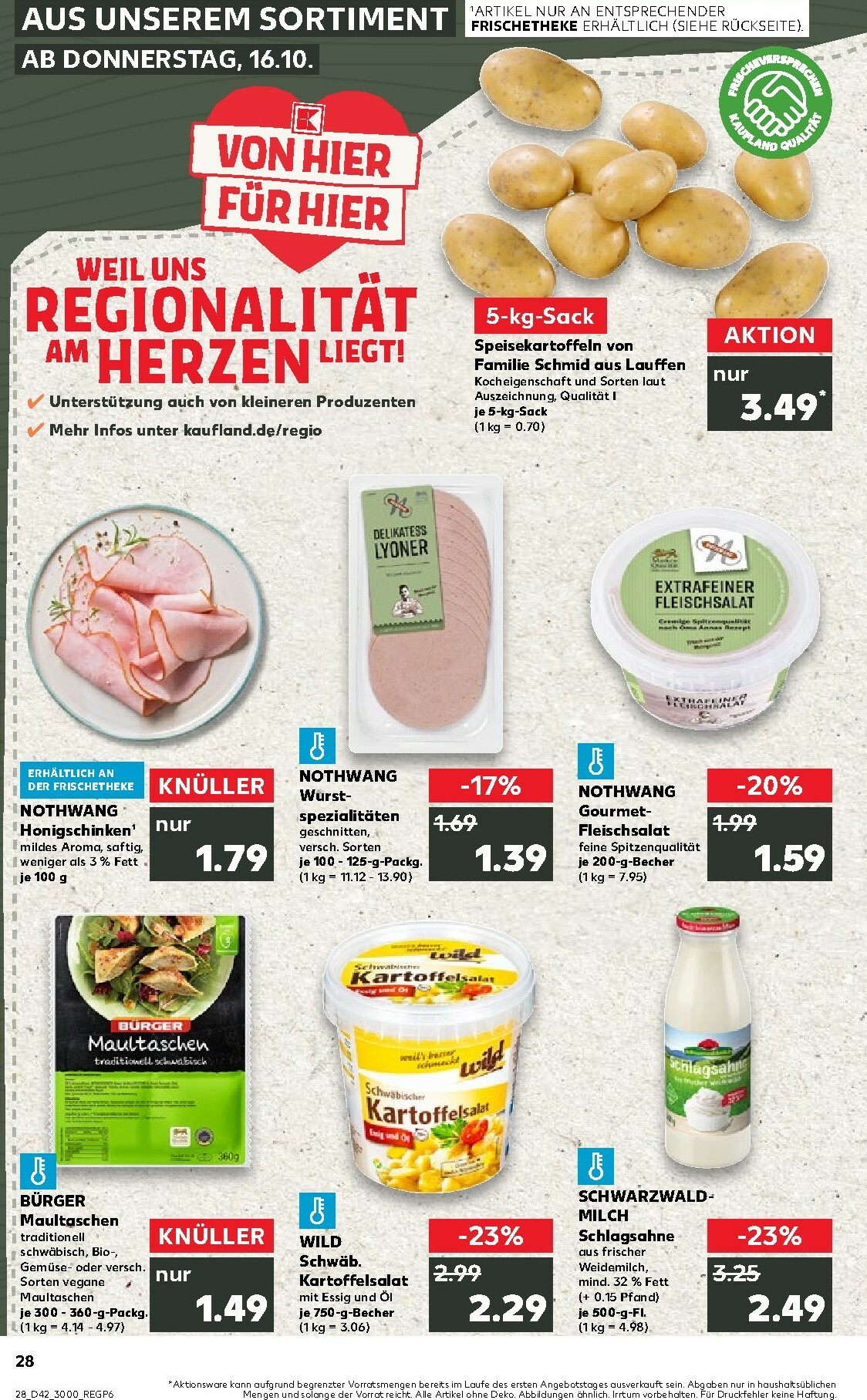 kaufland - Kaufland-Prospekt gültig vom 16.10. bis 22.10. - page: 28 kaufland - Kaufland-Prospekt gültig vom 16.10. bis 22.10. - page: 28