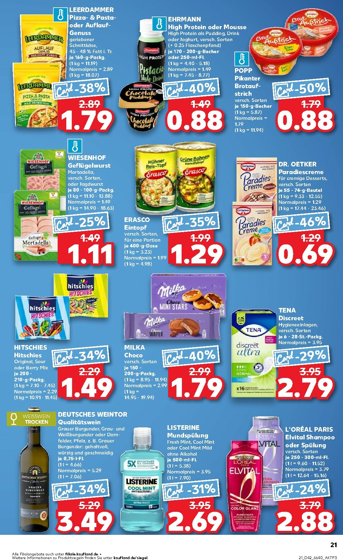 kaufland - Kaufland-Prospekt gültig vom 16.10. bis 22.10. - page: 21 kaufland - Kaufland-Prospekt gültig vom 16.10. bis 22.10. - page: 21