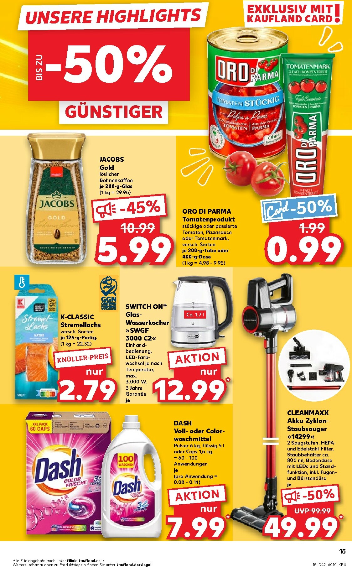 kaufland - Kaufland-Prospekt gültig vom 16.10. bis 22.10. - page: 15 kaufland - Kaufland-Prospekt gültig vom 16.10. bis 22.10. - page: 15