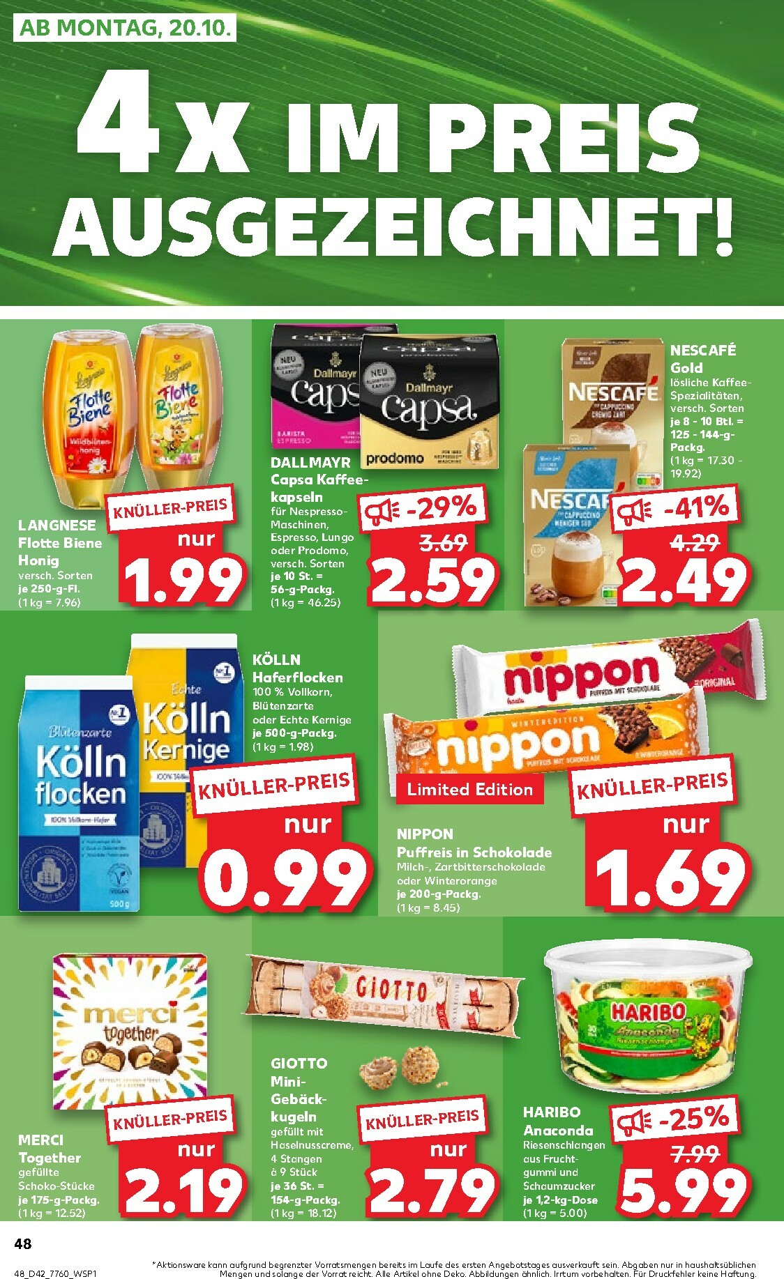 kaufland - Kaufland-Prospekt gültig vom 16.10. bis 22.10. - page: 48 kaufland - Kaufland-Prospekt gültig vom 16.10. bis 22.10. - page: 48