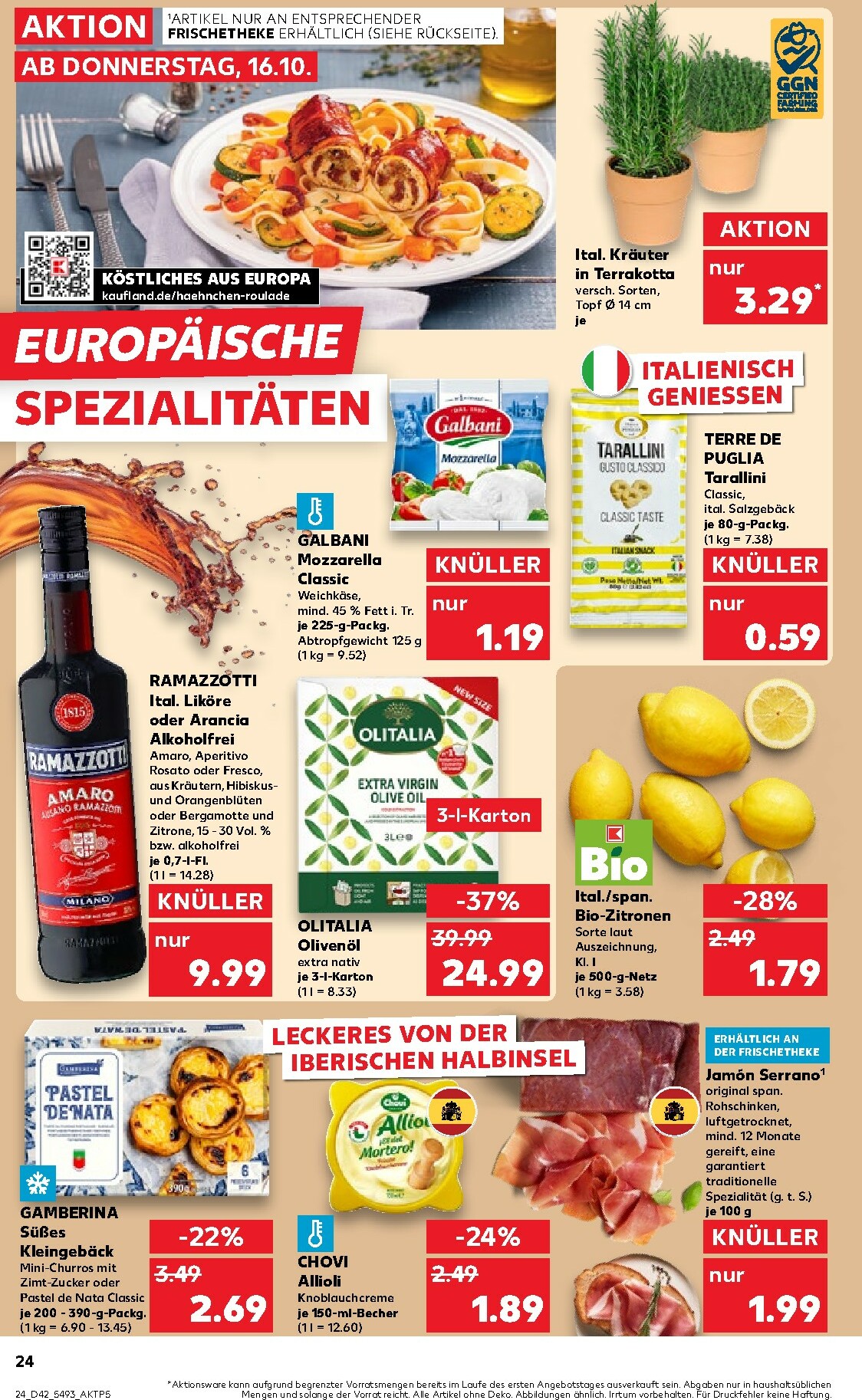 kaufland - Kaufland-Prospekt gültig vom 16.10. bis 22.10. - page: 24 kaufland - Kaufland-Prospekt gültig vom 16.10. bis 22.10. - page: 24