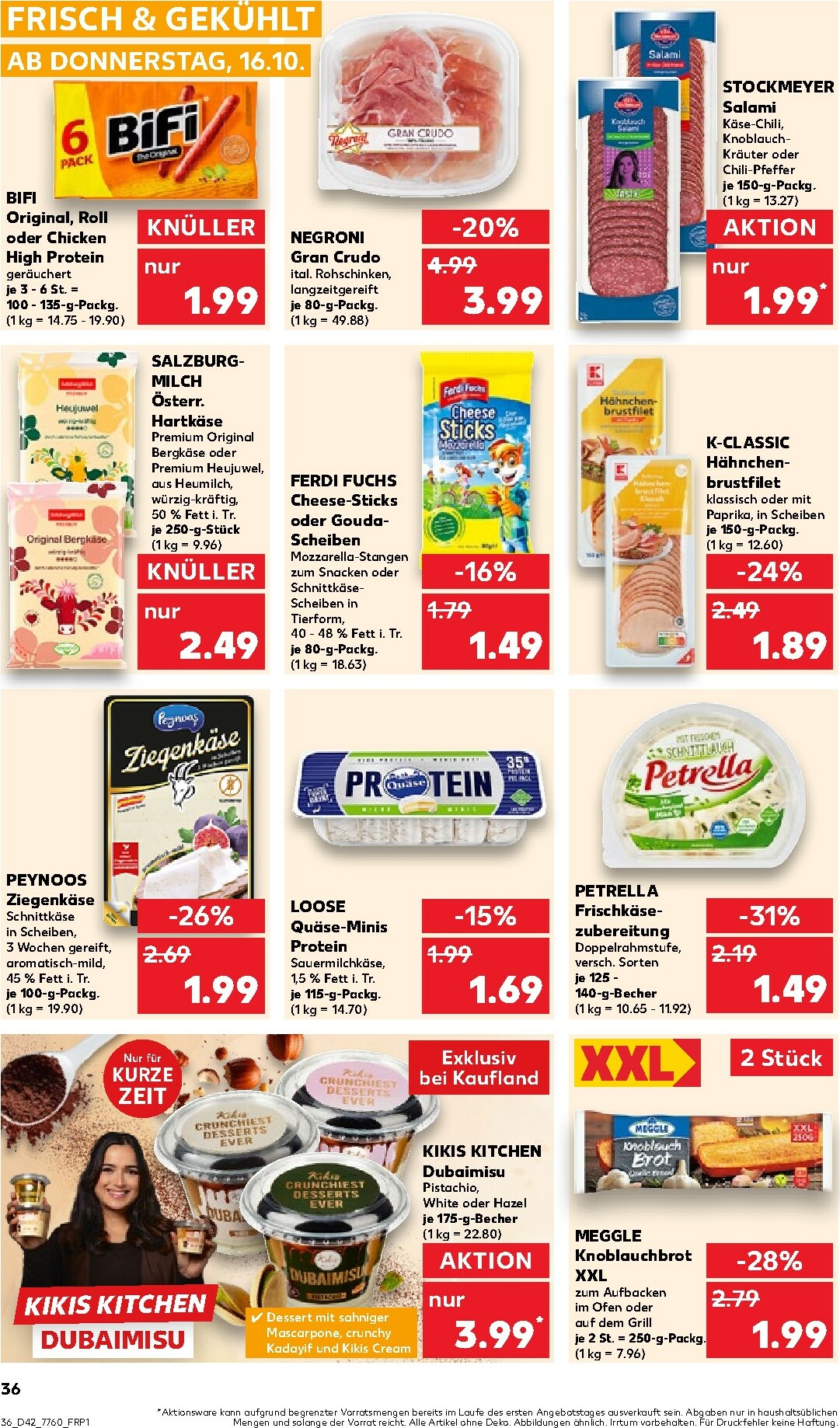 kaufland - Kaufland-Prospekt gültig vom 16.10. bis 22.10. - page: 36 kaufland - Kaufland-Prospekt gültig vom 16.10. bis 22.10. - page: 36
