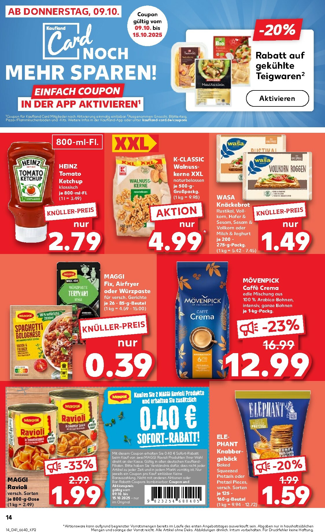 kaufland - Kaufland - Wochenstart-Prospekt gültig vom 13.10. bis 15.10. - page: 14 kaufland - Kaufland - Wochenstart-Prospekt gültig vom 13.10. bis 15.10. - page: 14