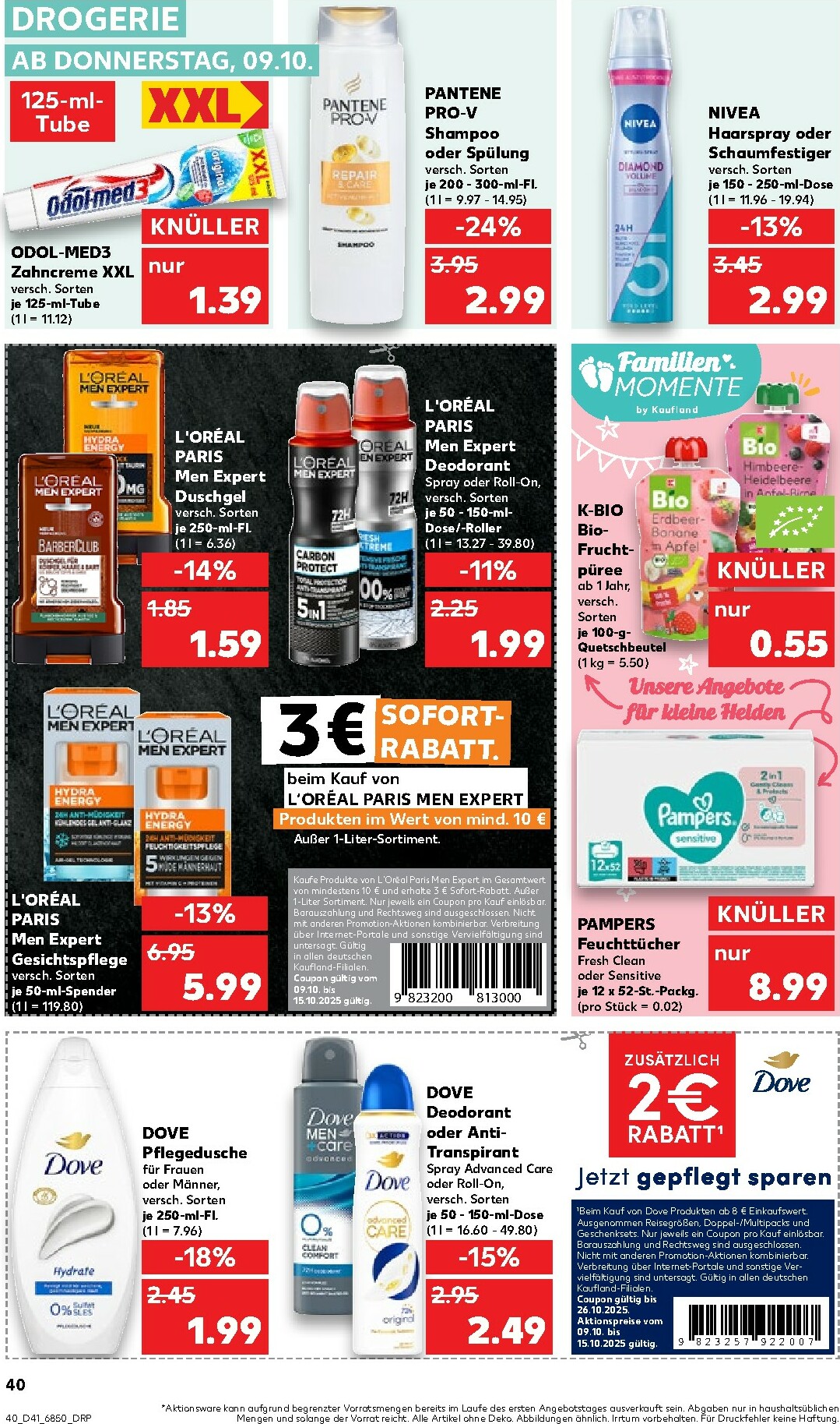 kaufland - Kaufland - Wochenstart-Prospekt gültig vom 13.10. bis 15.10. - page: 40 kaufland - Kaufland - Wochenstart-Prospekt gültig vom 13.10. bis 15.10. - page: 40