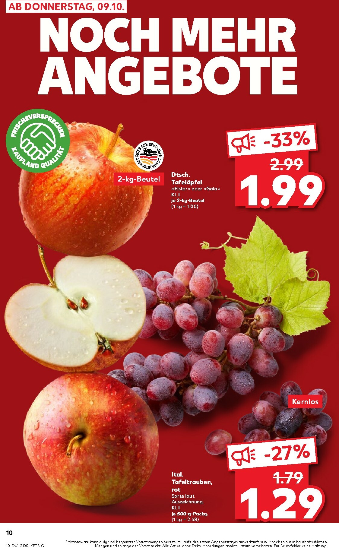 kaufland - Kaufland - Wochenstart-Prospekt gültig vom 13.10. bis 15.10. - page: 10 kaufland - Kaufland - Wochenstart-Prospekt gültig vom 13.10. bis 15.10. - page: 10
