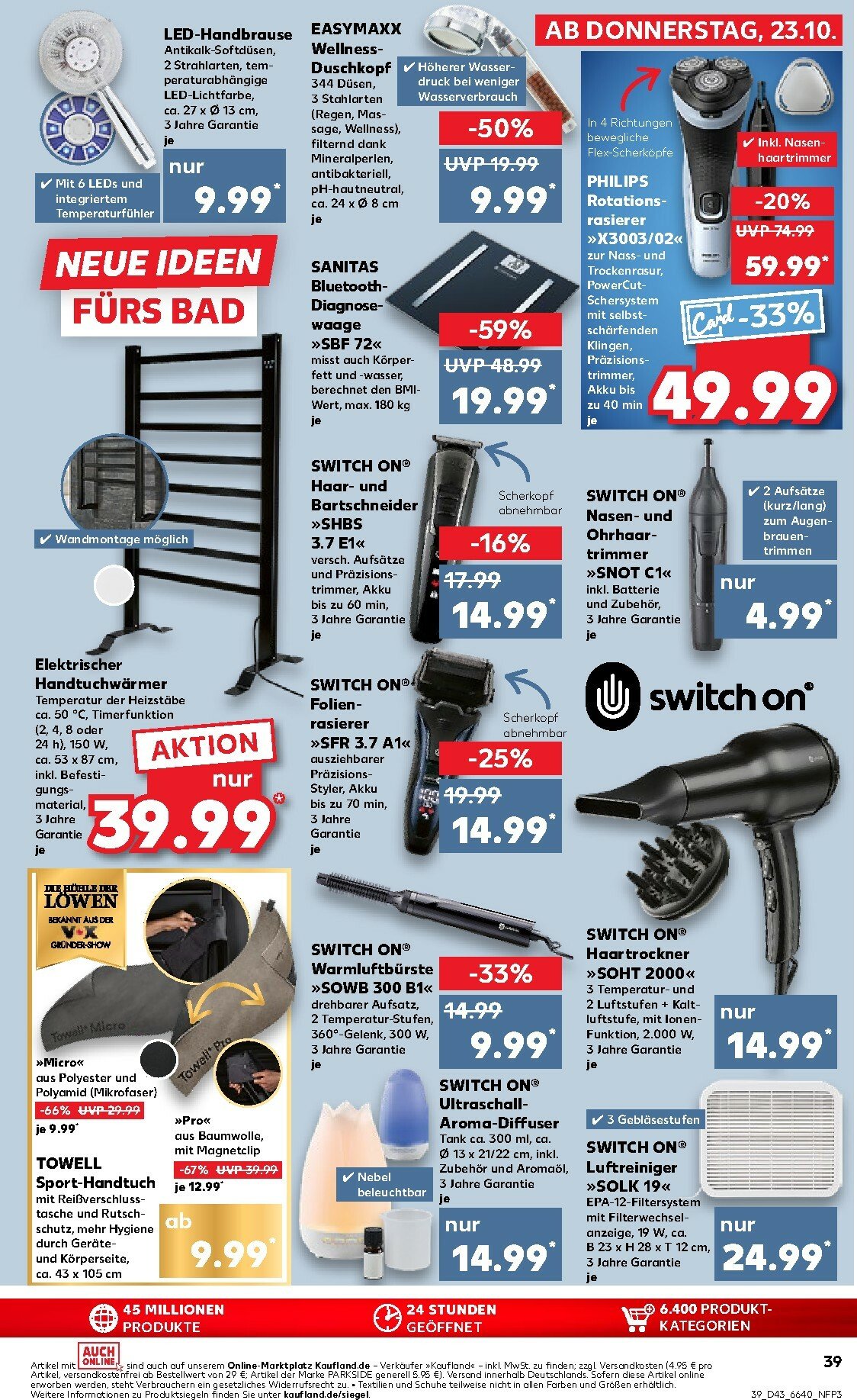 kaufland - Kaufland-Prospekt gültig vom 23.10. bis 29.10. - page: 39 kaufland - Kaufland-Prospekt gültig vom 23.10. bis 29.10. - page: 39