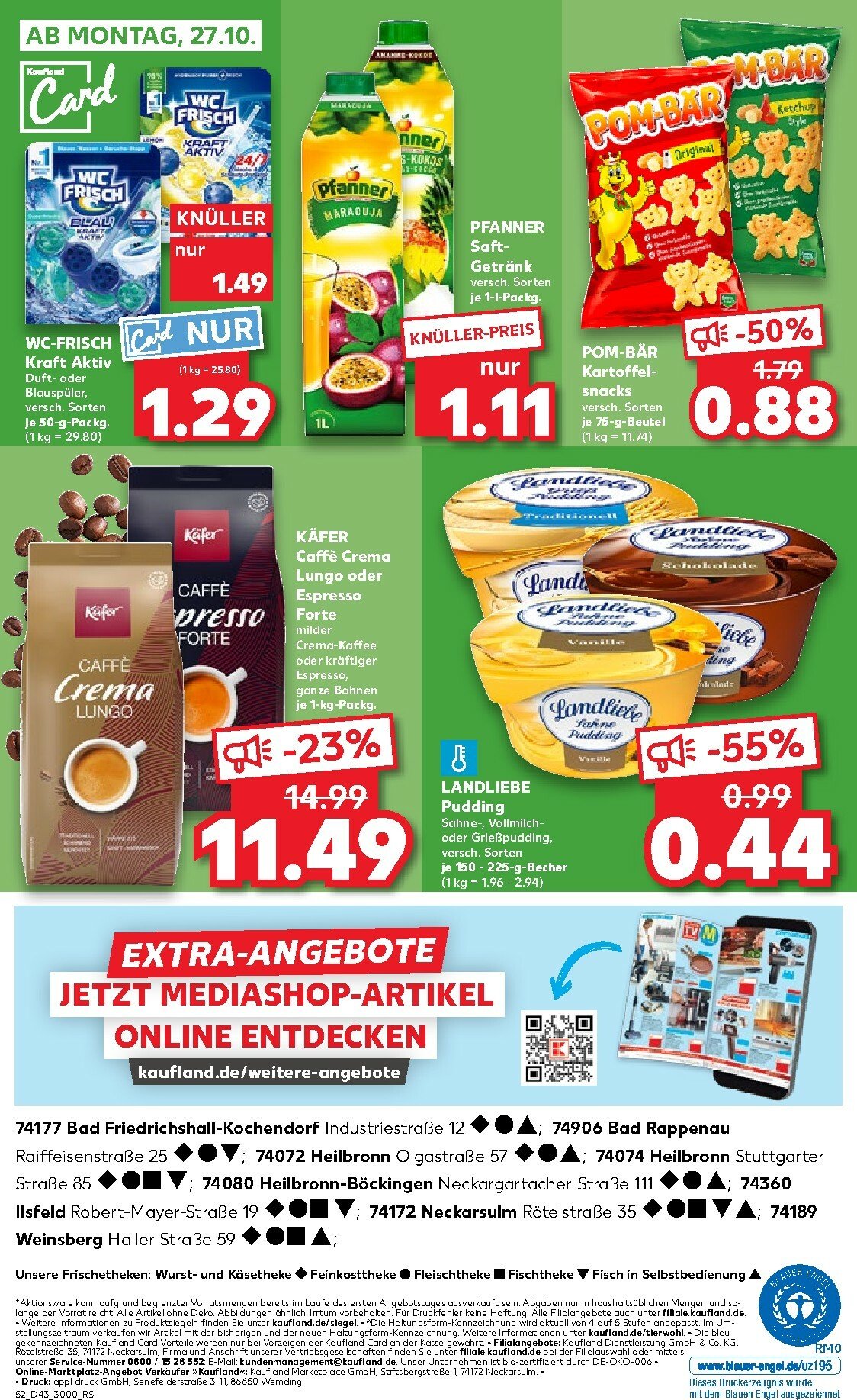 kaufland - Kaufland-Prospekt gültig vom 23.10. bis 29.10. - page: 52 kaufland - Kaufland-Prospekt gültig vom 23.10. bis 29.10. - page: 52