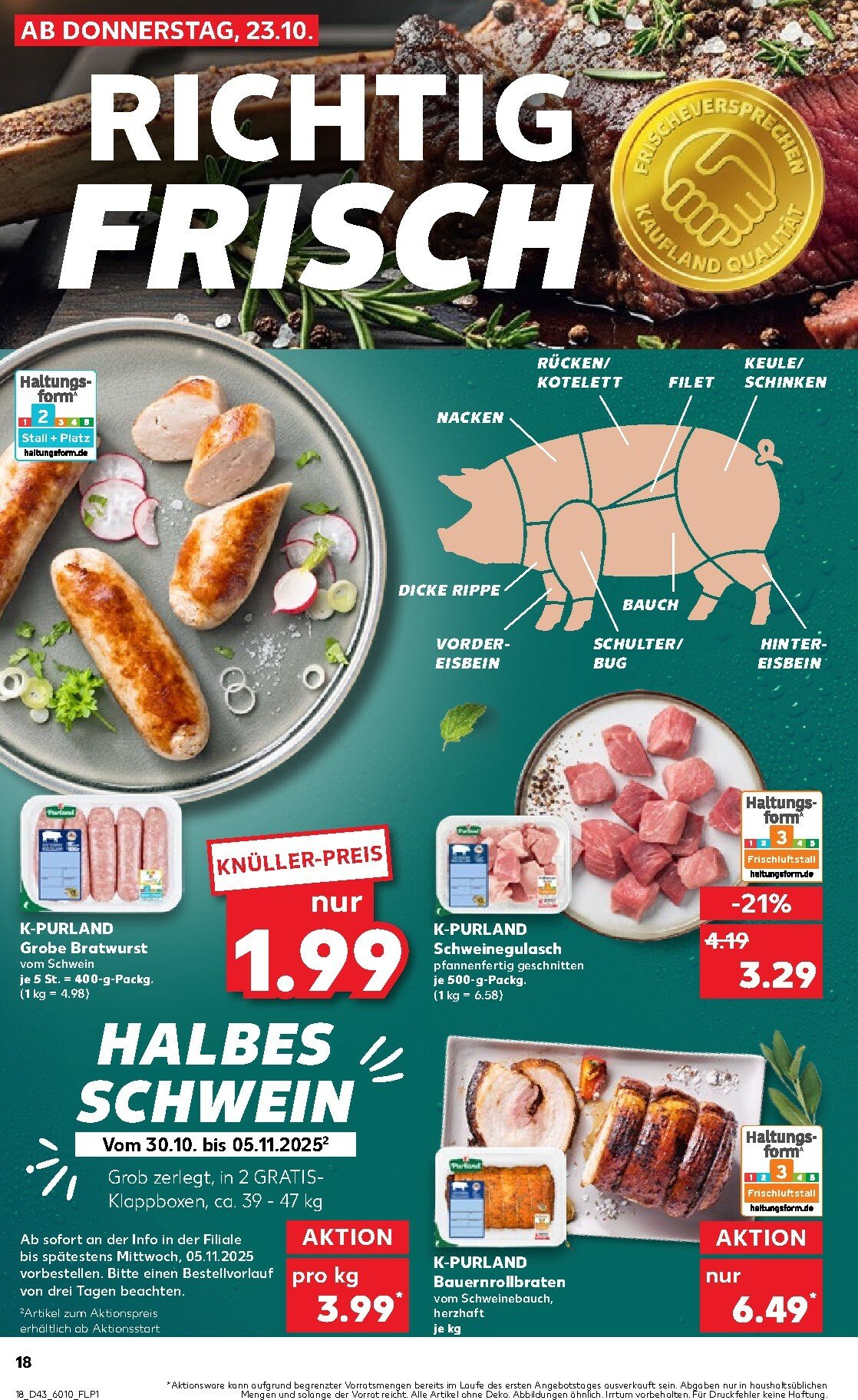 kaufland - Kaufland-Prospekt gültig vom 23.10. bis 29.10. - page: 18 kaufland - Kaufland-Prospekt gültig vom 23.10. bis 29.10. - page: 18