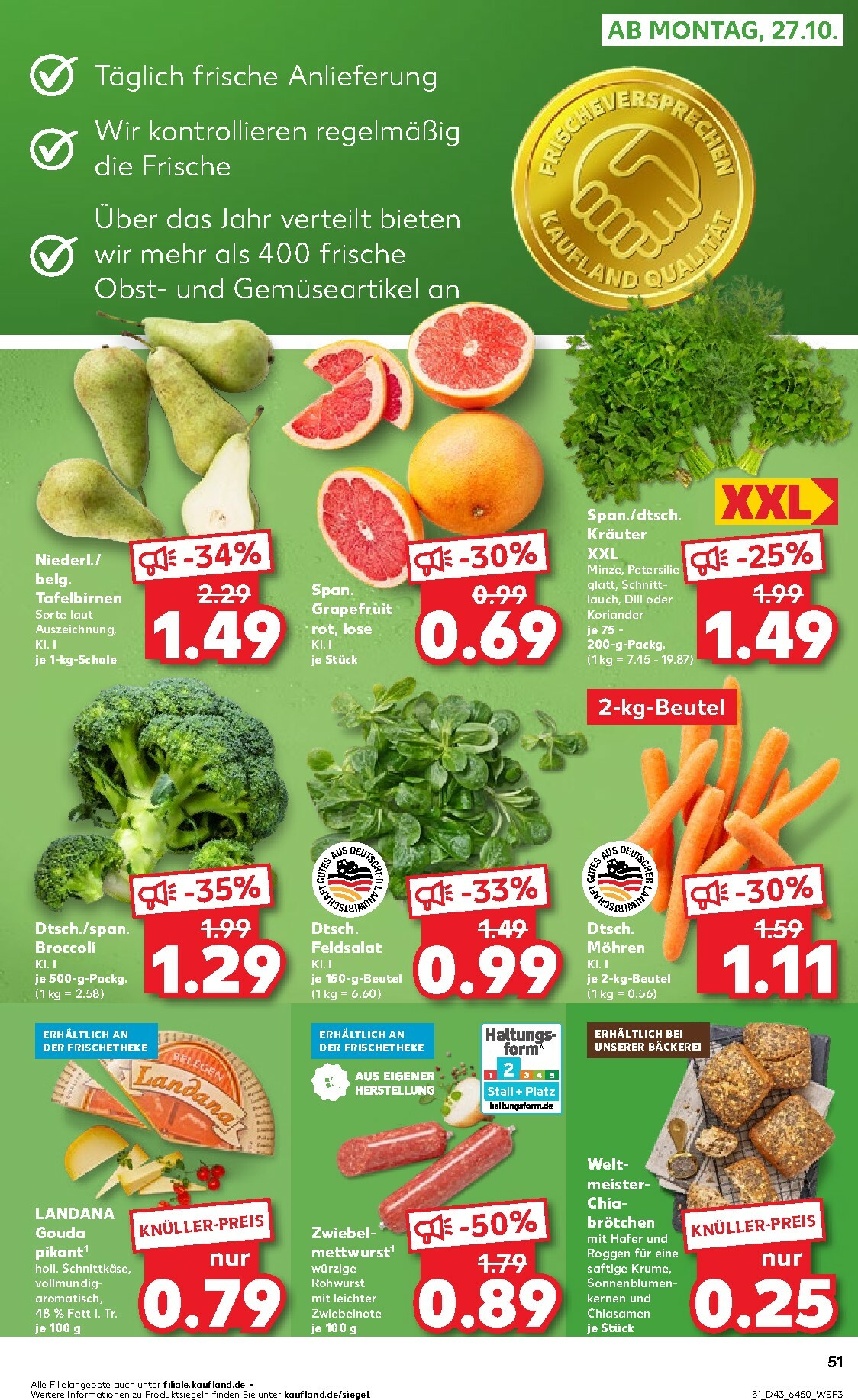 kaufland - Kaufland-Prospekt gültig vom 23.10. bis 29.10. - page: 51 kaufland - Kaufland-Prospekt gültig vom 23.10. bis 29.10. - page: 51