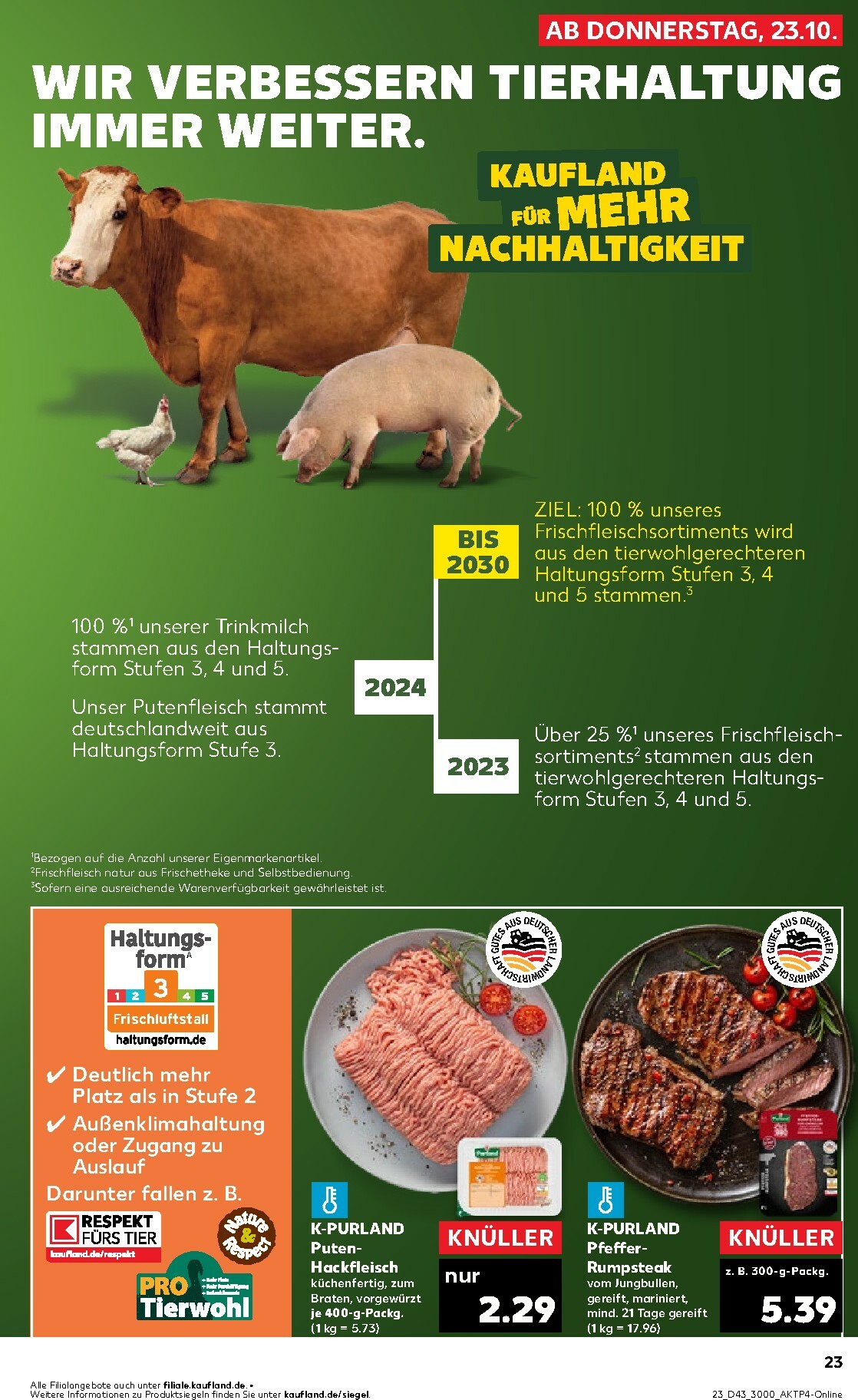 kaufland - Kaufland-Prospekt gültig vom 23.10. bis 29.10. - page: 23 kaufland - Kaufland-Prospekt gültig vom 23.10. bis 29.10. - page: 23