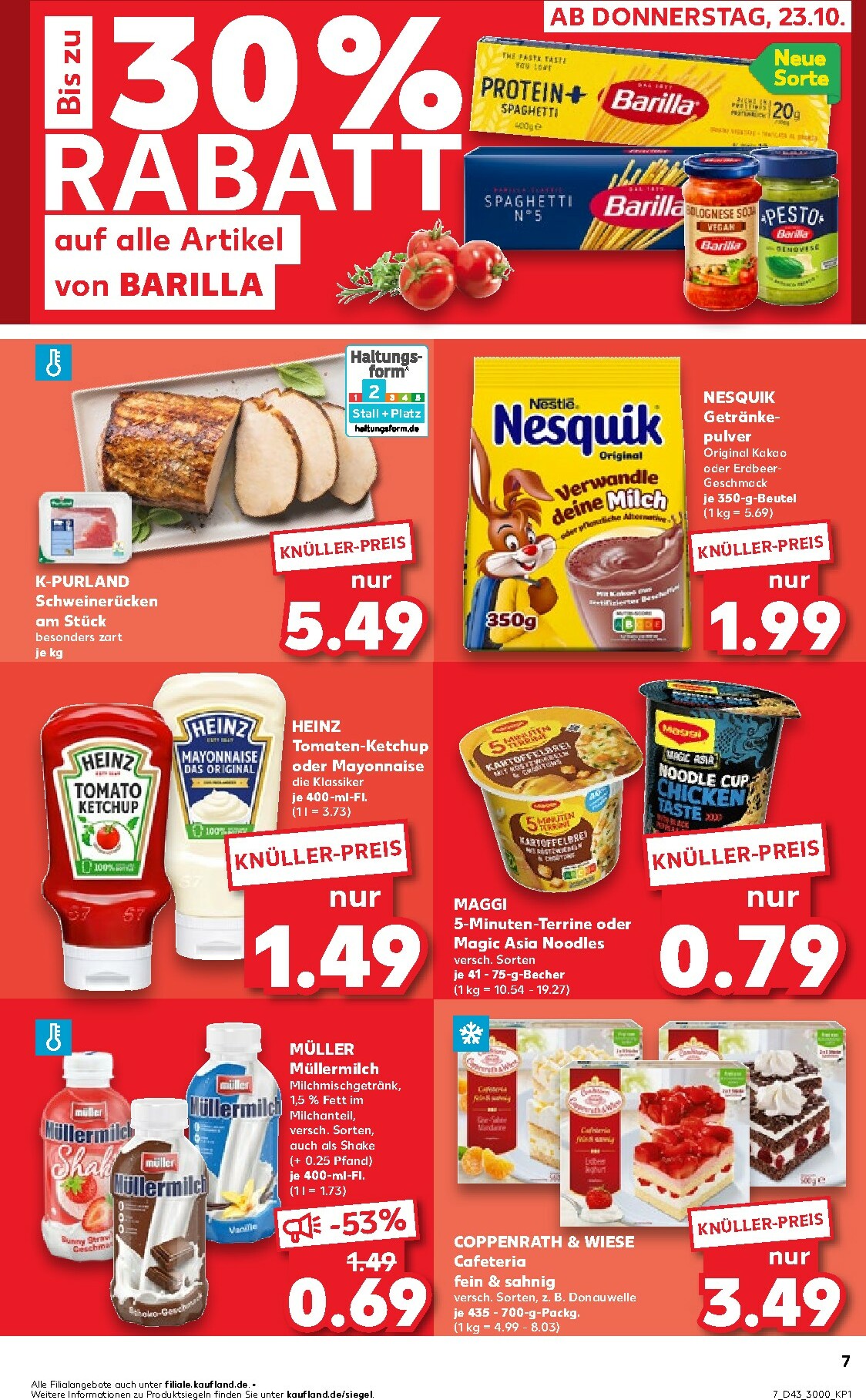 kaufland - Kaufland-Prospekt gültig vom 23.10. bis 29.10. - page: 7 kaufland - Kaufland-Prospekt gültig vom 23.10. bis 29.10. - page: 7