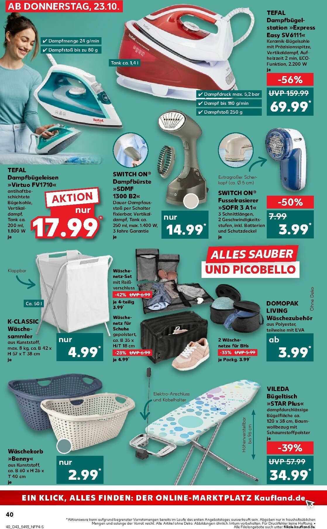 kaufland - Kaufland-Prospekt gültig vom 23.10. bis 29.10. - page: 40 kaufland - Kaufland-Prospekt gültig vom 23.10. bis 29.10. - page: 40