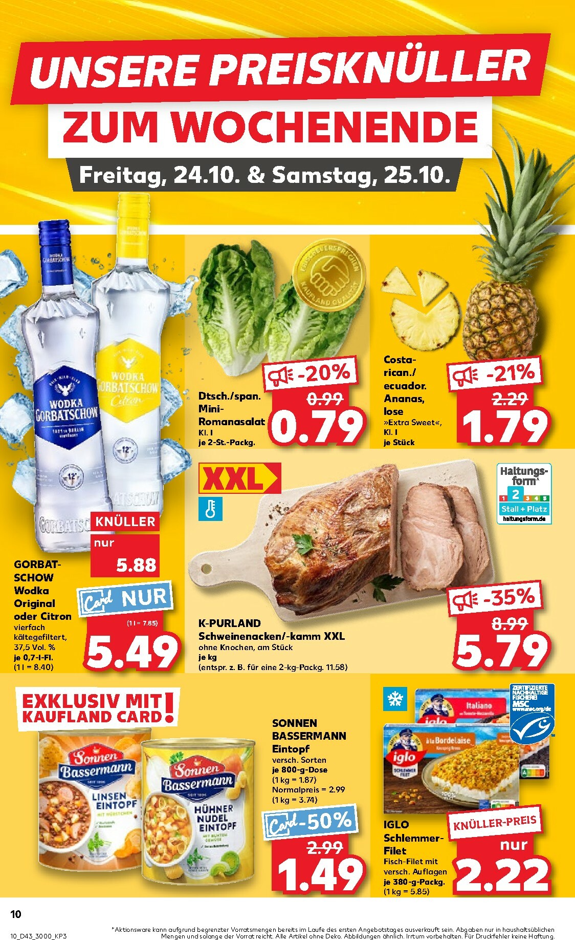 kaufland - Kaufland-Prospekt gültig vom 23.10. bis 29.10. - page: 10 kaufland - Kaufland-Prospekt gültig vom 23.10. bis 29.10. - page: 10