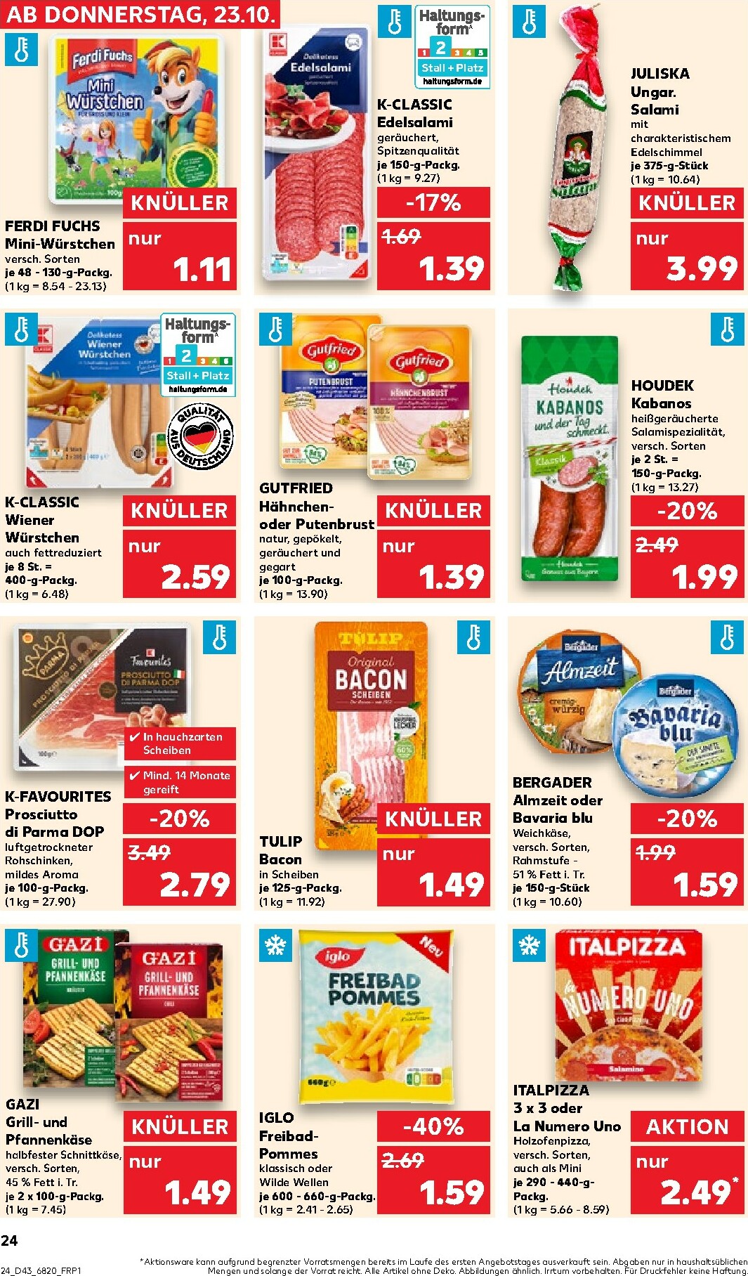 kaufland - Kaufland-Prospekt gültig vom 23.10. bis 29.10. - page: 24 kaufland - Kaufland-Prospekt gültig vom 23.10. bis 29.10. - page: 24