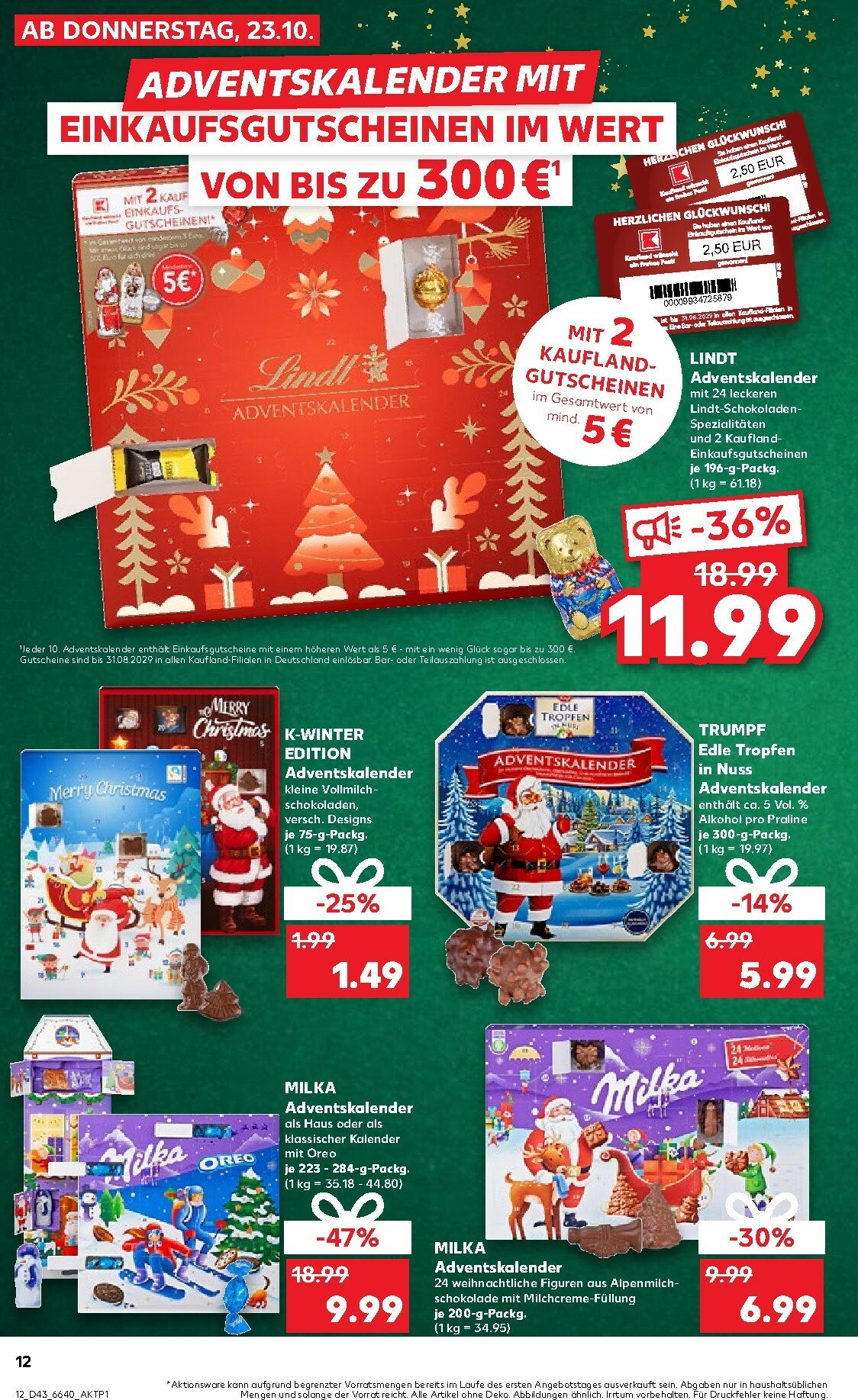 kaufland - Kaufland-Prospekt gültig vom 23.10. bis 29.10. - page: 12 kaufland - Kaufland-Prospekt gültig vom 23.10. bis 29.10. - page: 12