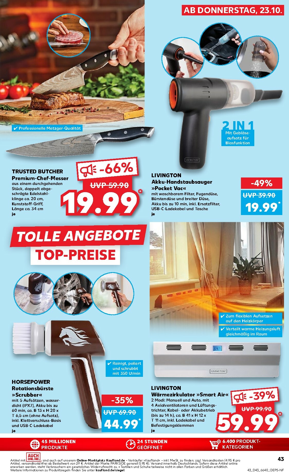 kaufland - Kaufland-Prospekt gültig vom 23.10. bis 29.10. - page: 43 kaufland - Kaufland-Prospekt gültig vom 23.10. bis 29.10. - page: 43