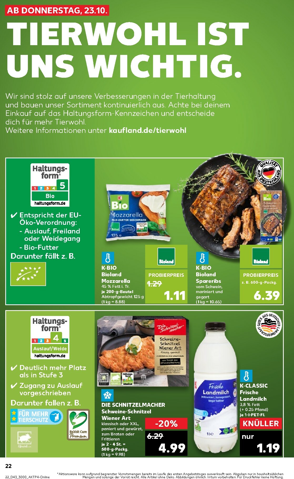 kaufland - Kaufland-Prospekt gültig vom 23.10. bis 29.10. - page: 22 kaufland - Kaufland-Prospekt gültig vom 23.10. bis 29.10. - page: 22