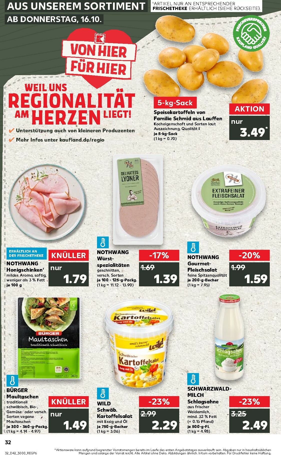 kaufland - Kaufland - Wochenstart-Prospekt gültig vom 20.10. bis 22.10. - page: 32 kaufland - Kaufland - Wochenstart-Prospekt gültig vom 20.10. bis 22.10. - page: 32