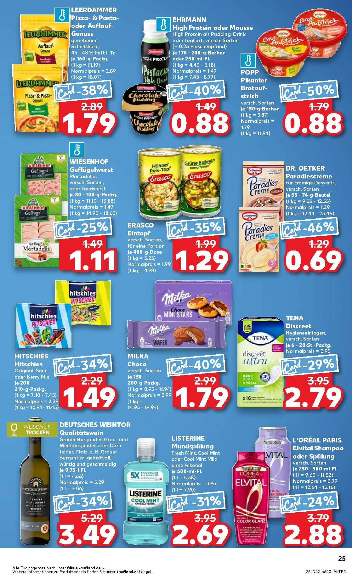 kaufland - Kaufland - Wochenstart-Prospekt gültig vom 20.10. bis 22.10. - page: 25 kaufland - Kaufland - Wochenstart-Prospekt gültig vom 20.10. bis 22.10. - page: 25