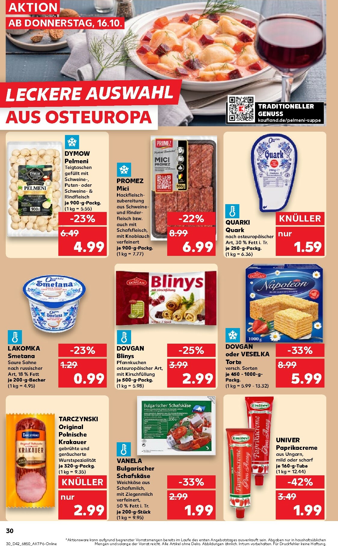 kaufland - Kaufland - Wochenstart-Prospekt gültig vom 20.10. bis 22.10. - page: 30 kaufland - Kaufland - Wochenstart-Prospekt gültig vom 20.10. bis 22.10. - page: 30