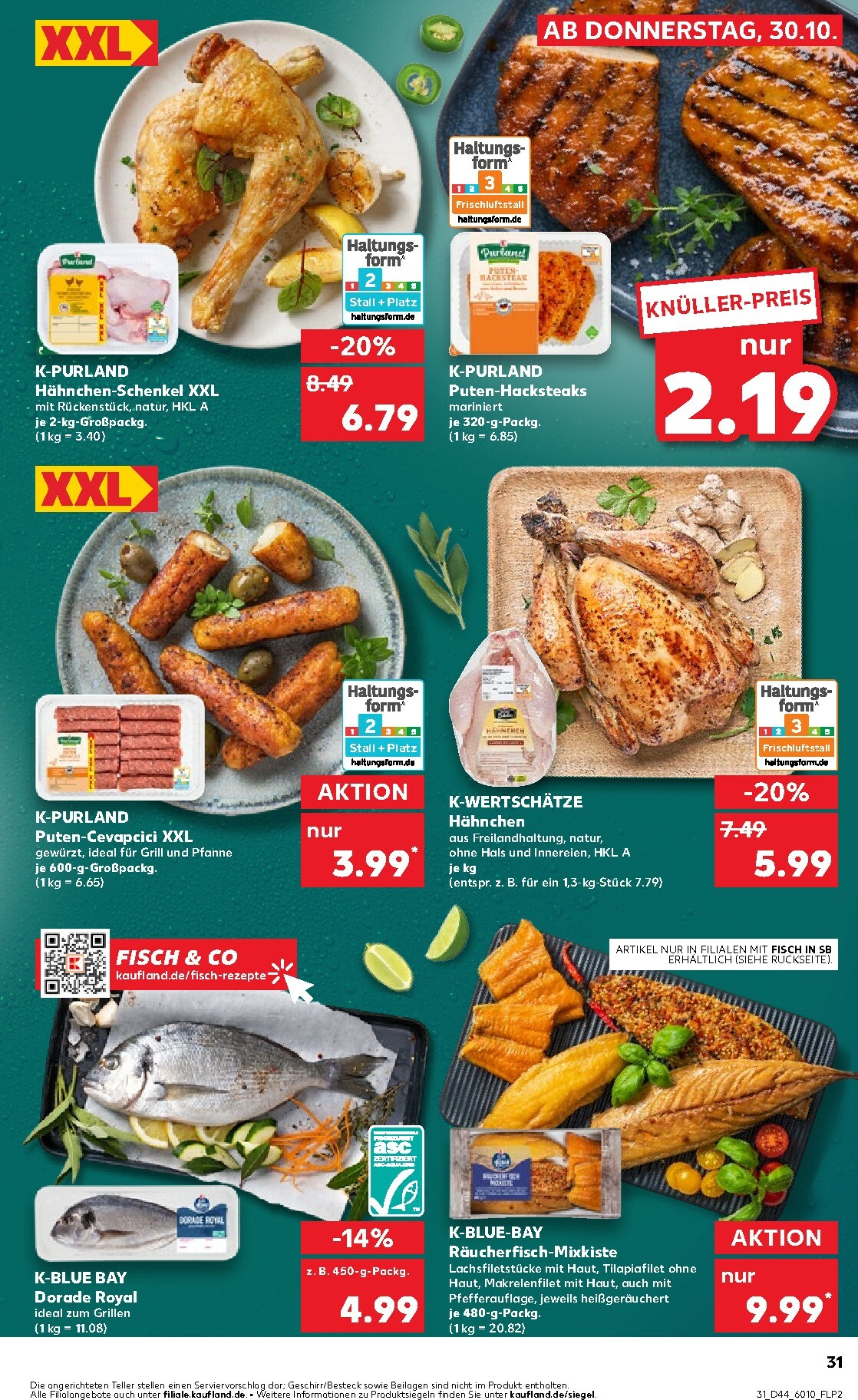 kaufland - Kaufland-Prospekt gültig vom 30.10. bis 05.11. - page: 31 kaufland - Kaufland-Prospekt gültig vom 30.10. bis 05.11. - page: 31