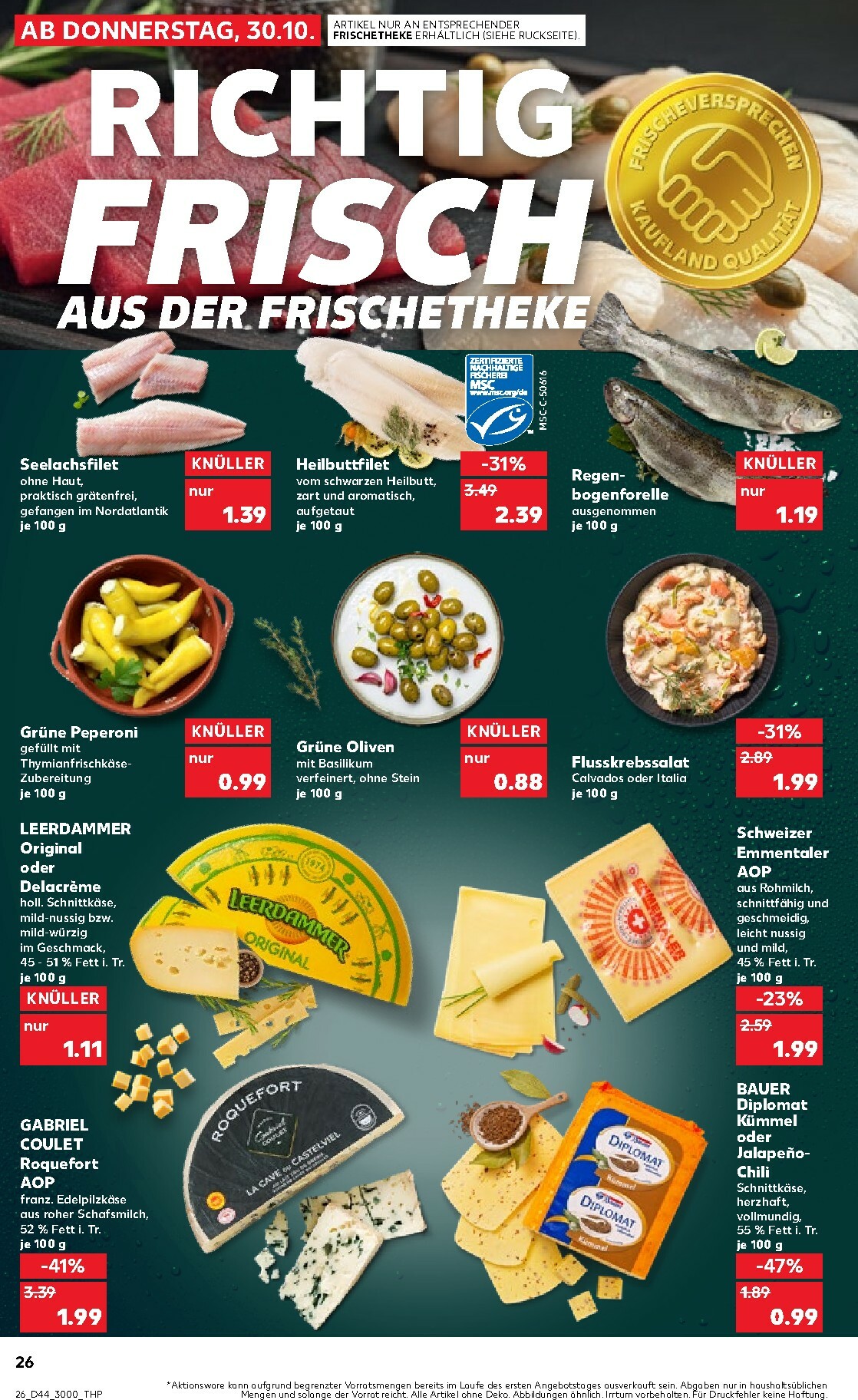kaufland - Kaufland-Prospekt gültig vom 30.10. bis 05.11. - page: 26 kaufland - Kaufland-Prospekt gültig vom 30.10. bis 05.11. - page: 26
