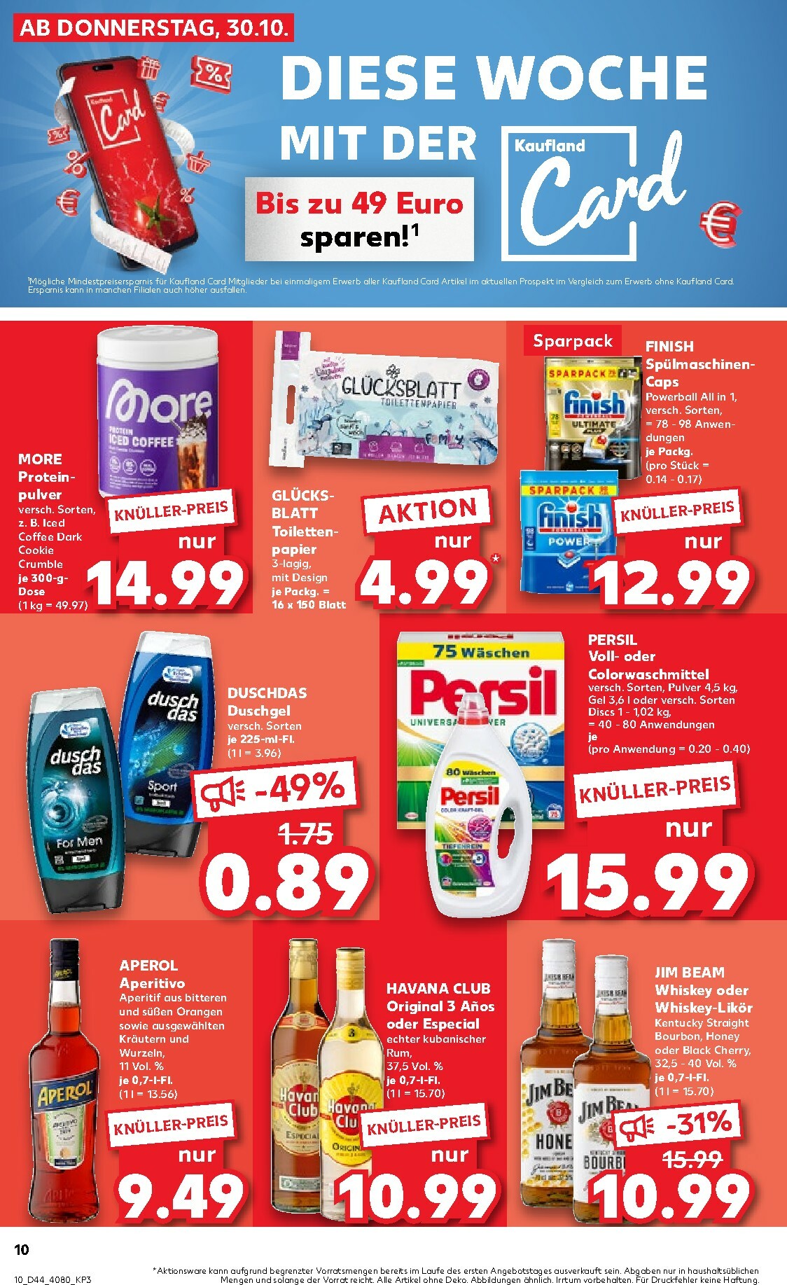 kaufland - Kaufland-Prospekt gültig vom 30.10. bis 05.11. - page: 10 kaufland - Kaufland-Prospekt gültig vom 30.10. bis 05.11. - page: 10