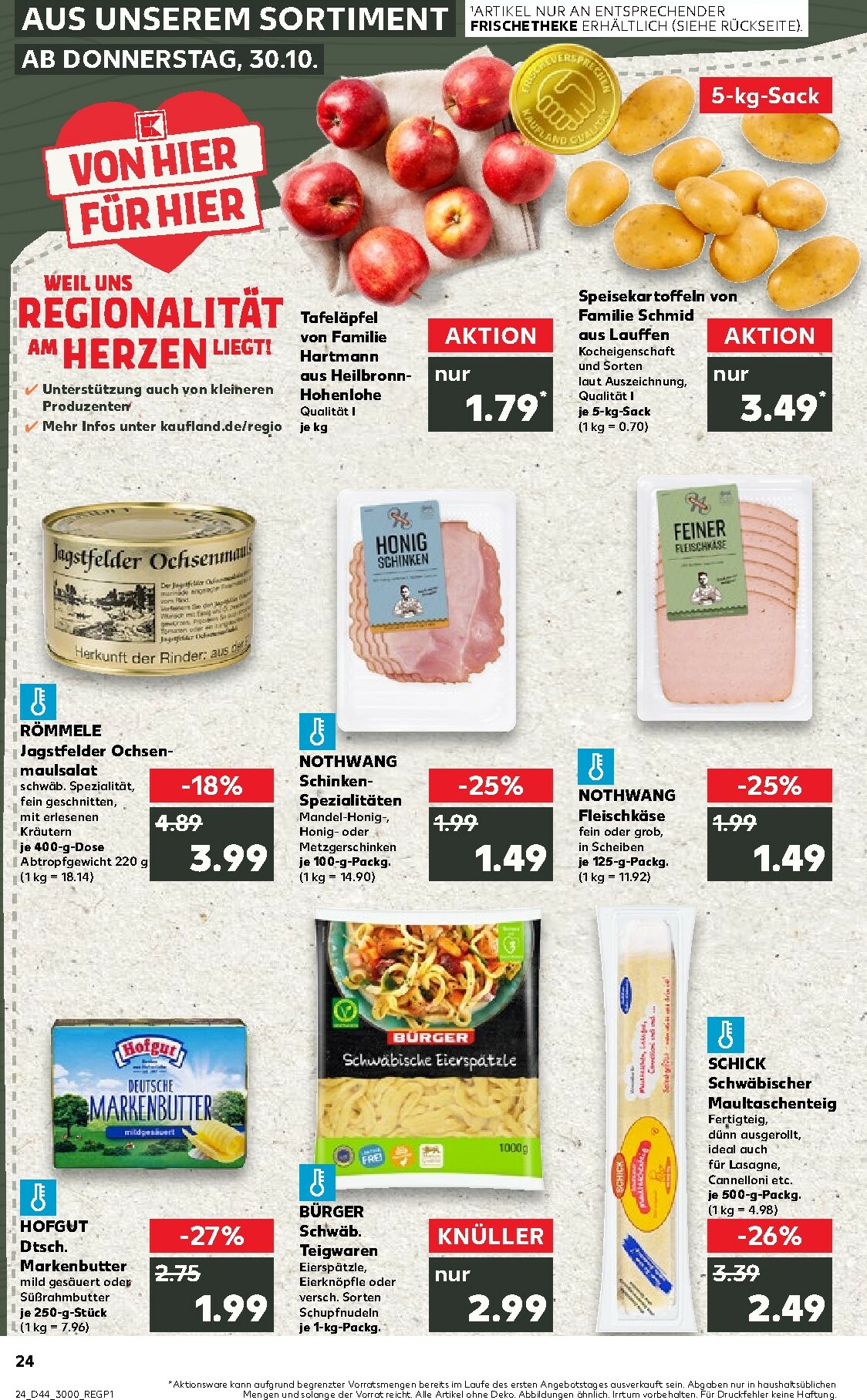 kaufland - Kaufland-Prospekt gültig vom 30.10. bis 05.11. - page: 24 kaufland - Kaufland-Prospekt gültig vom 30.10. bis 05.11. - page: 24