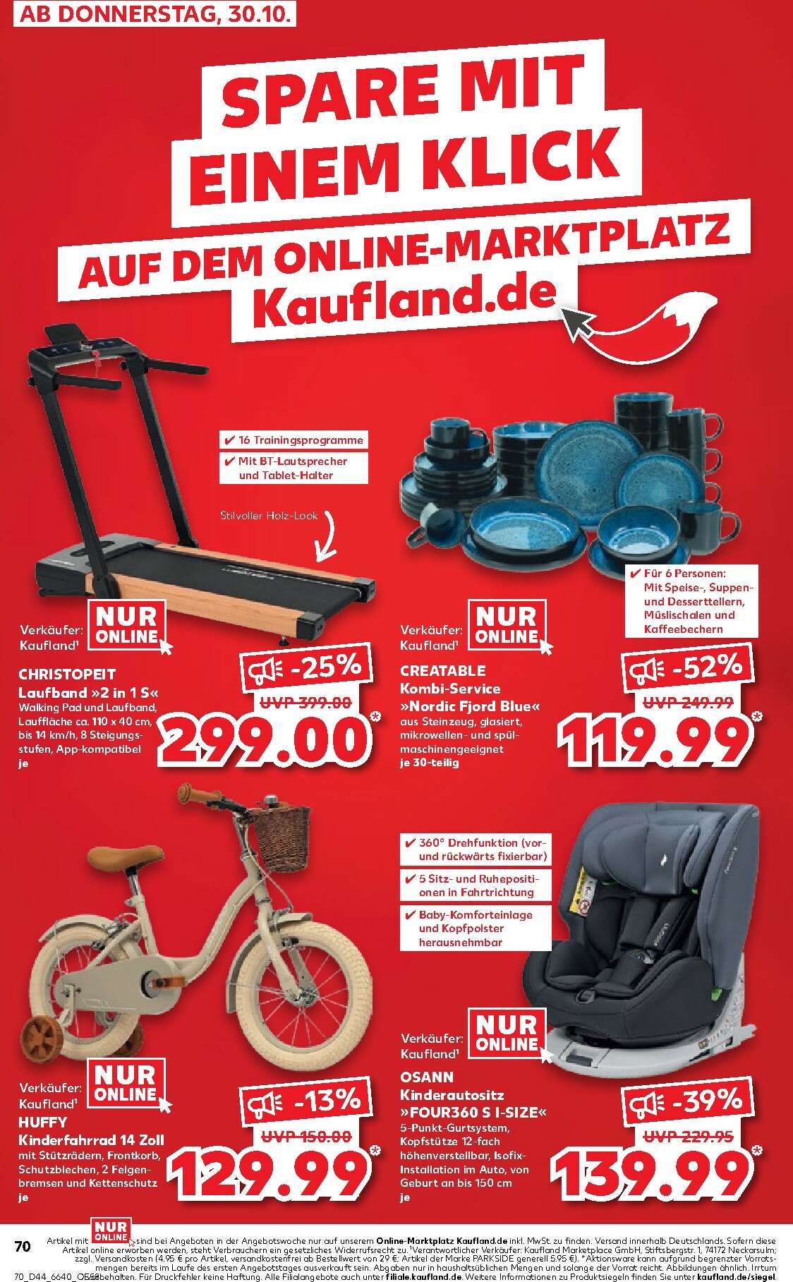 kaufland - Kaufland-Prospekt gültig vom 30.10. bis 05.11. - page: 70 kaufland - Kaufland-Prospekt gültig vom 30.10. bis 05.11. - page: 70