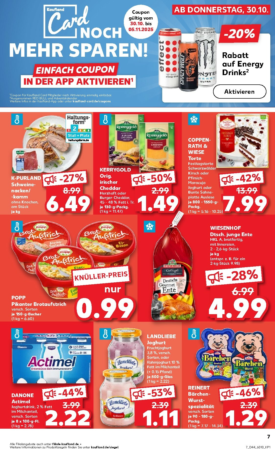 kaufland - Kaufland-Prospekt gültig vom 30.10. bis 05.11. - page: 7 kaufland - Kaufland-Prospekt gültig vom 30.10. bis 05.11. - page: 7