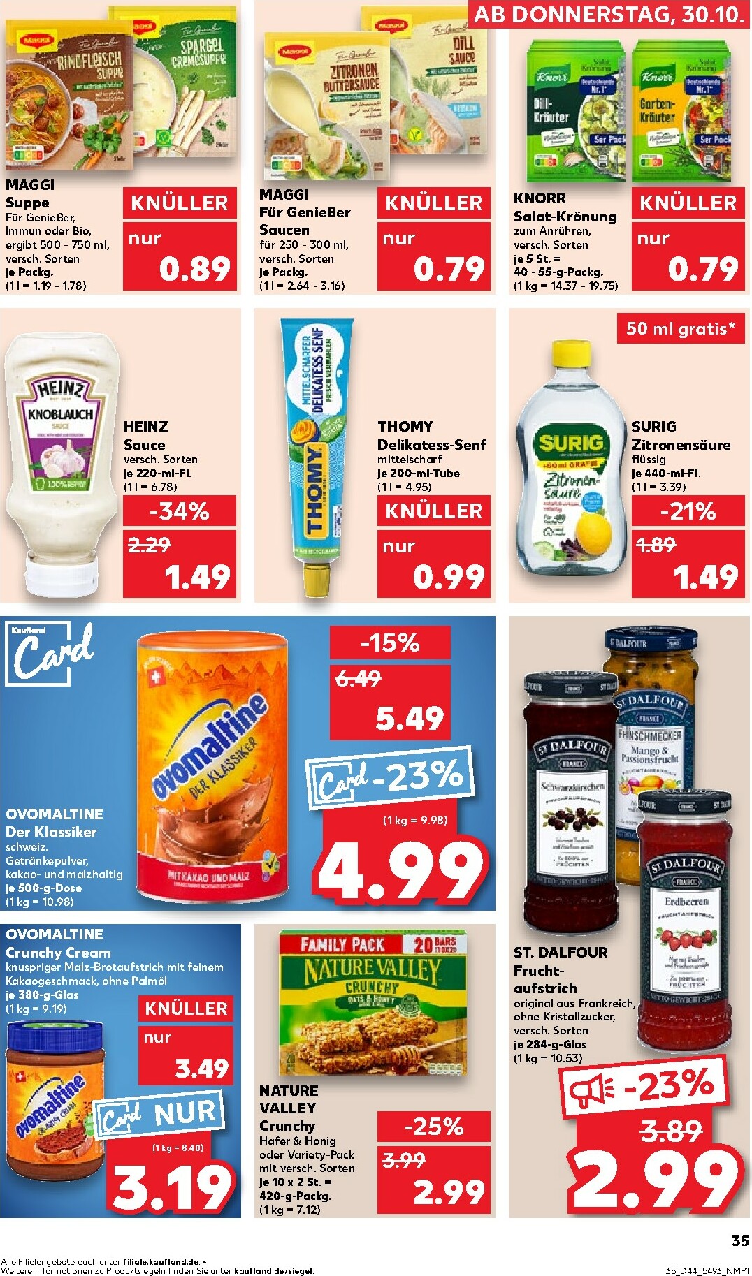 kaufland - Kaufland-Prospekt gültig vom 30.10. bis 05.11. - page: 35 kaufland - Kaufland-Prospekt gültig vom 30.10. bis 05.11. - page: 35