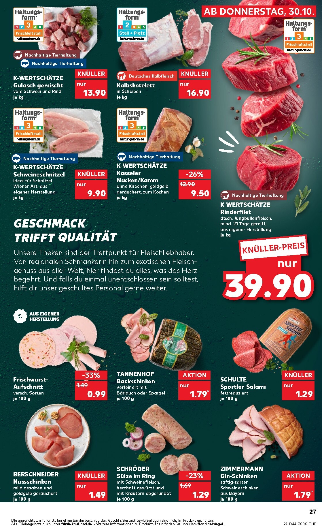 kaufland - Kaufland-Prospekt gültig vom 30.10. bis 05.11. - page: 27 kaufland - Kaufland-Prospekt gültig vom 30.10. bis 05.11. - page: 27