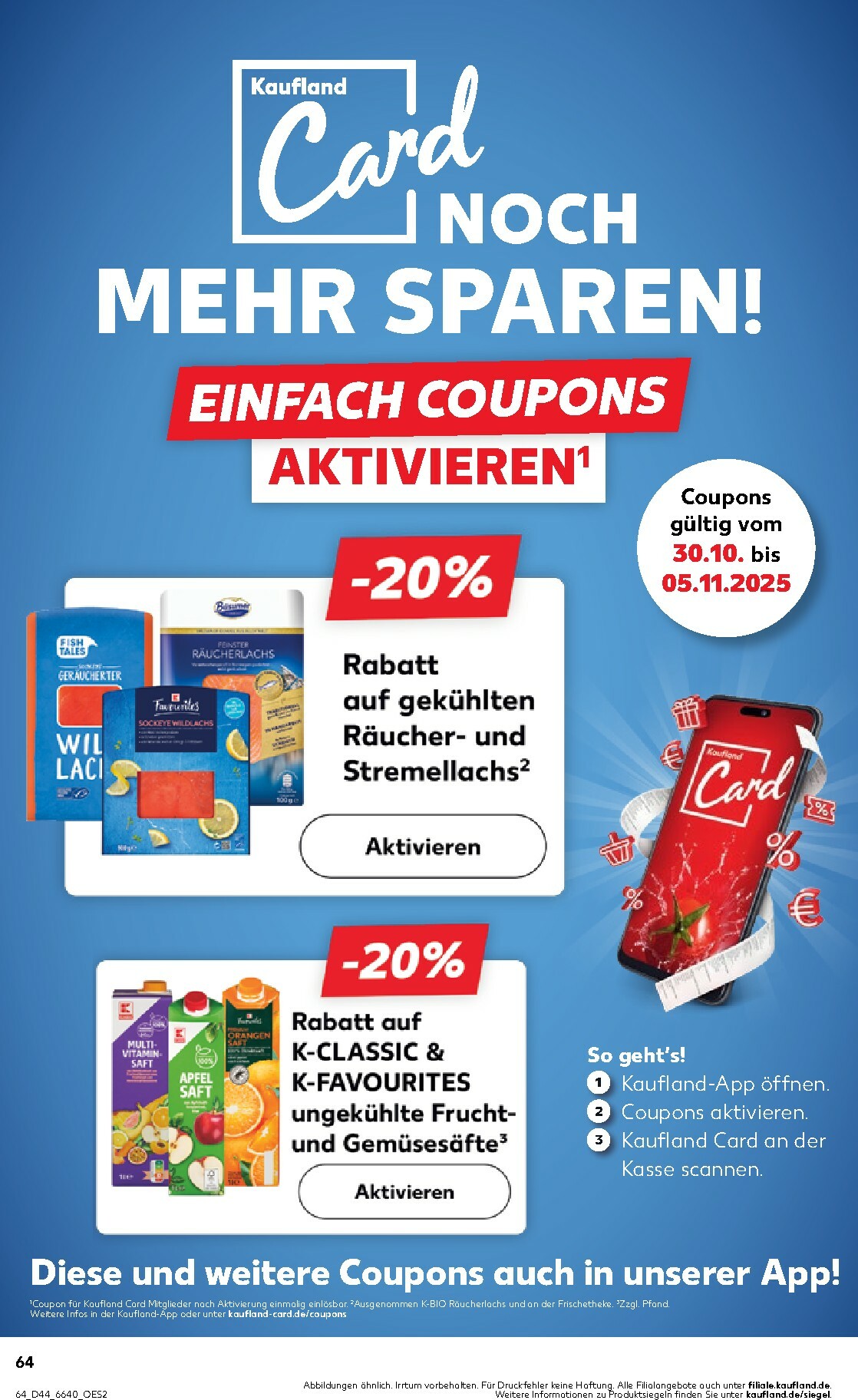 kaufland - Kaufland-Prospekt gültig vom 30.10. bis 05.11. - page: 64 kaufland - Kaufland-Prospekt gültig vom 30.10. bis 05.11. - page: 64