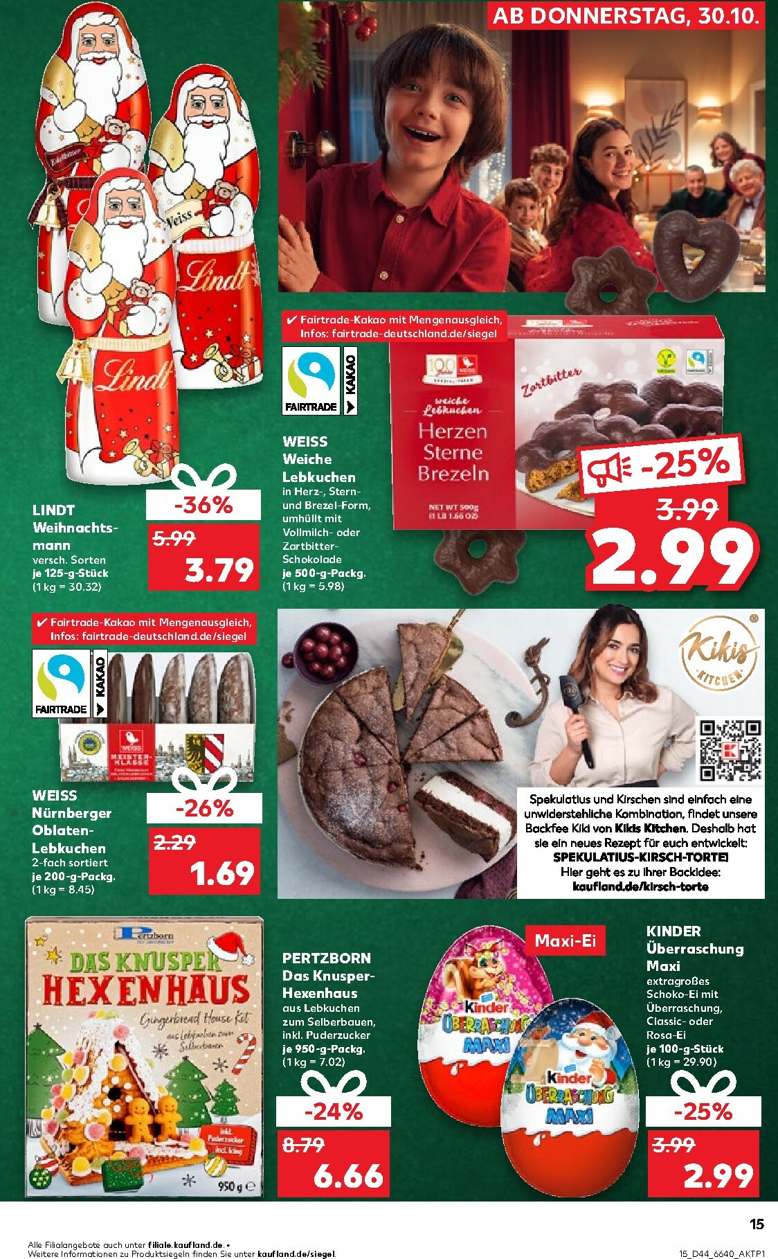 kaufland - Kaufland-Prospekt gültig vom 30.10. bis 05.11. - page: 15 kaufland - Kaufland-Prospekt gültig vom 30.10. bis 05.11. - page: 15