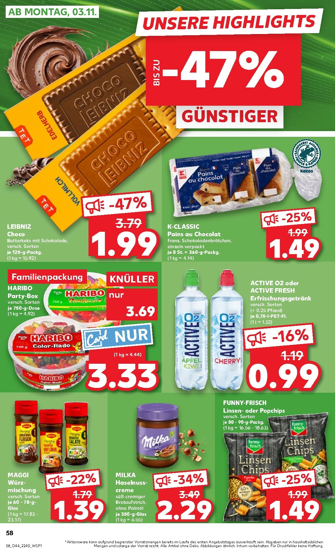 kaufland - Kaufland-Prospekt gültig vom 30.10. bis 05.11. - page: 58 kaufland - Kaufland-Prospekt gültig vom 30.10. bis 05.11. - page: 58